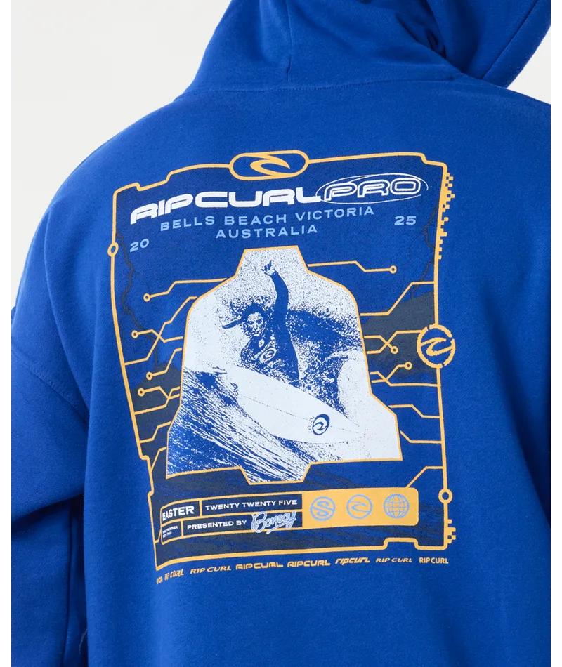 RIP CURL PRO 25 EVENT HOOD - ELECTRIC BLUE