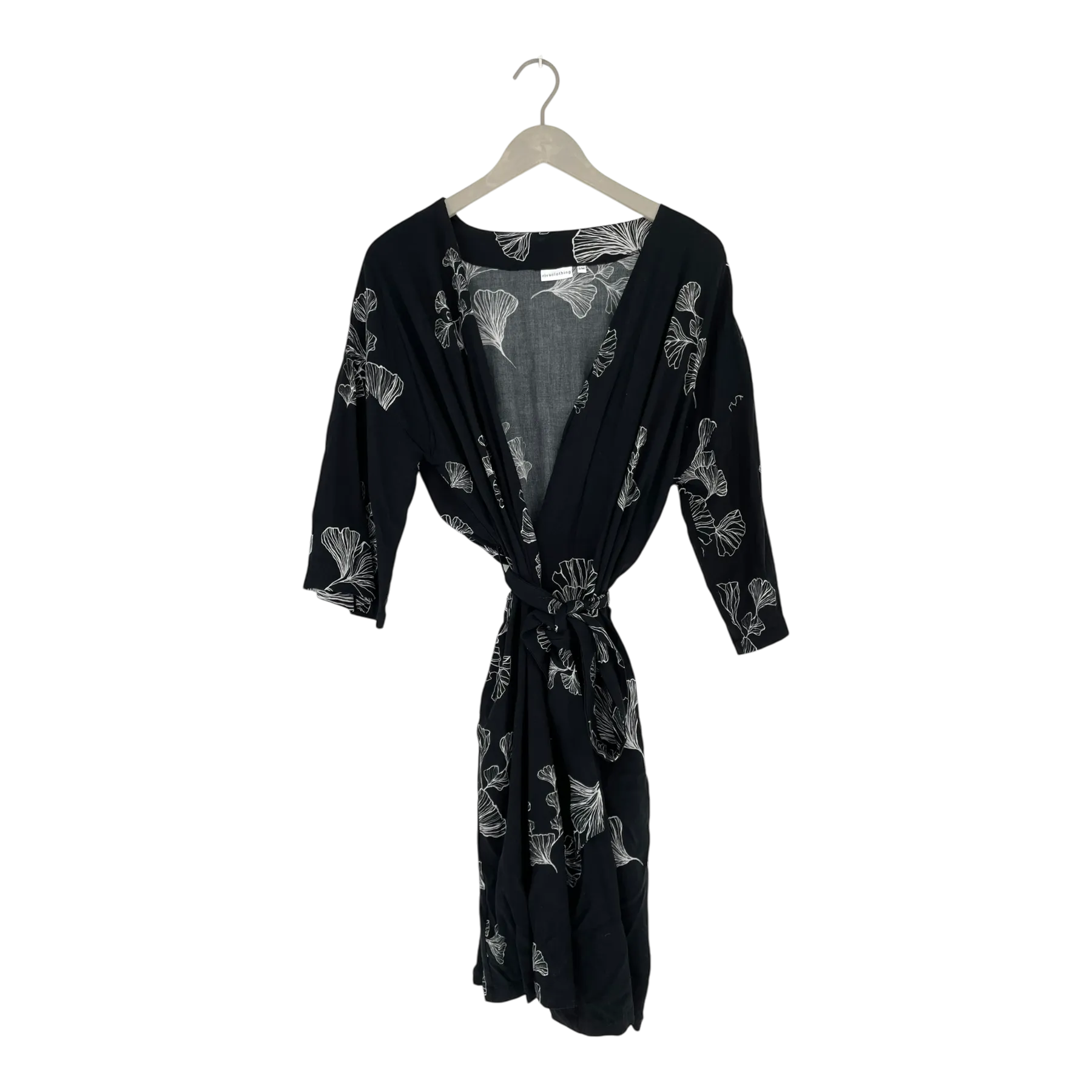 Riva Clothing wrap kimono, ginkgo | woman S/M