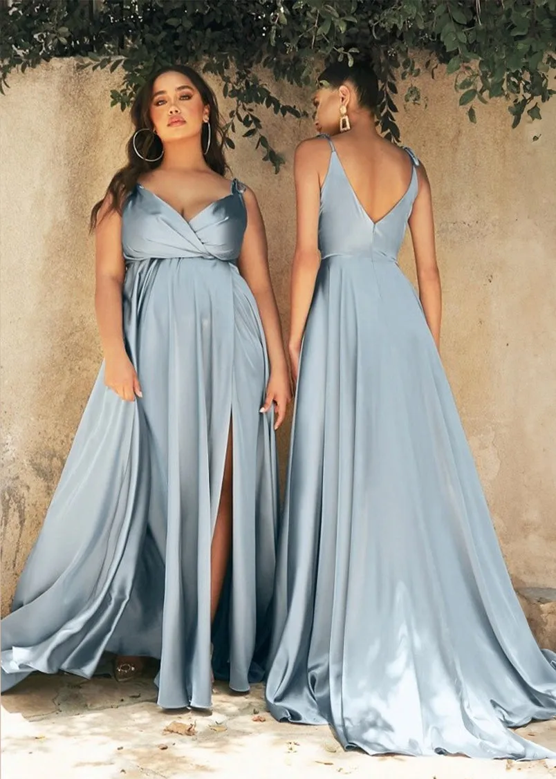 Roxy Satin Sweetheart Flow Maxi Dress Mauve