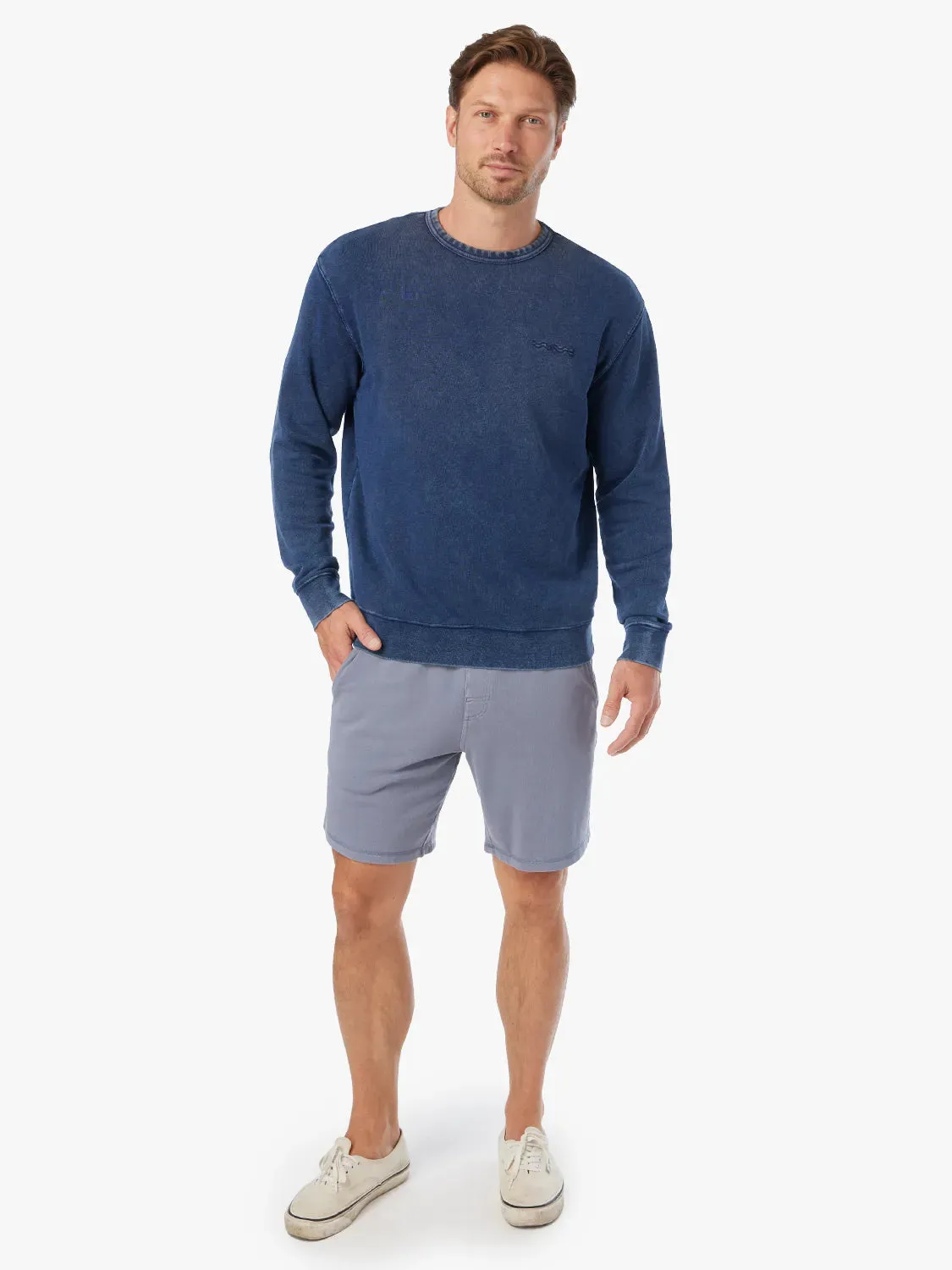 Saltaire Sweatshort | Maritime