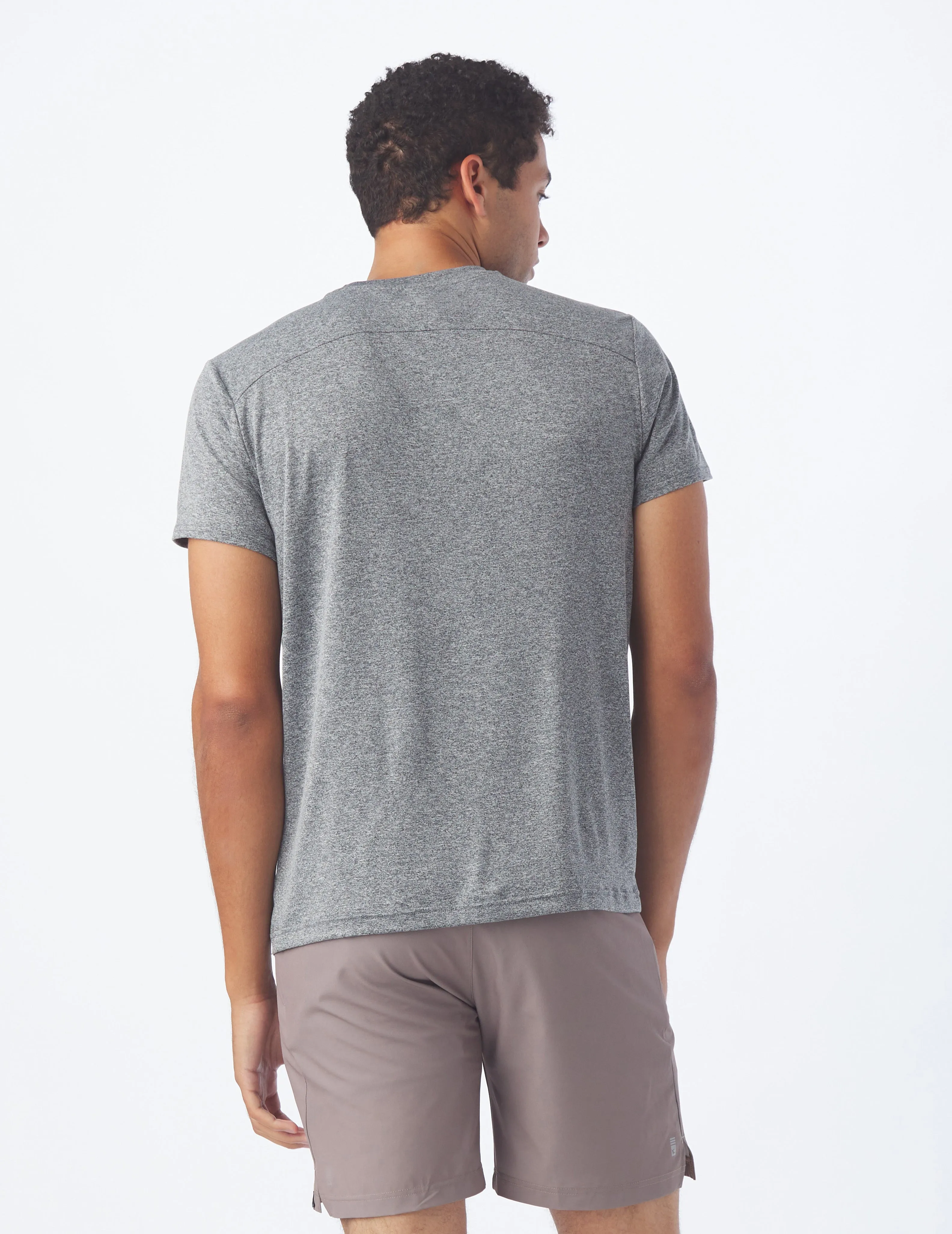 Salton Short Sleeve: Black Heather