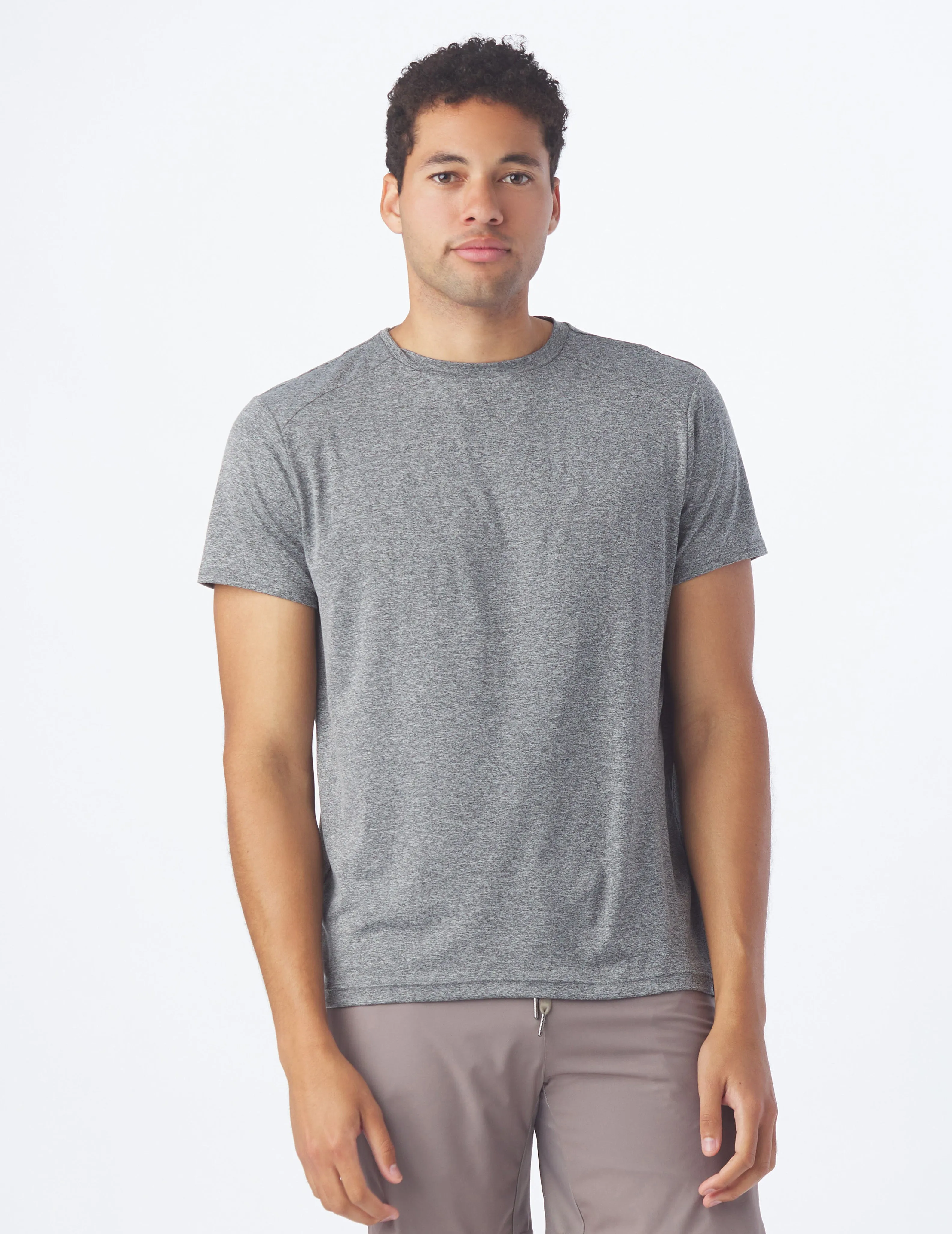 Salton Short Sleeve: Black Heather
