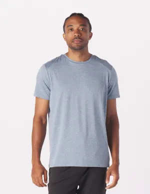 Salton Short Sleeve: Denim Heather