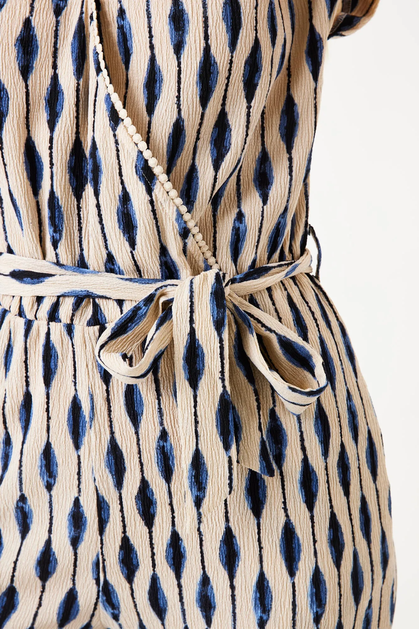 SAND COAT JUMPSUIT