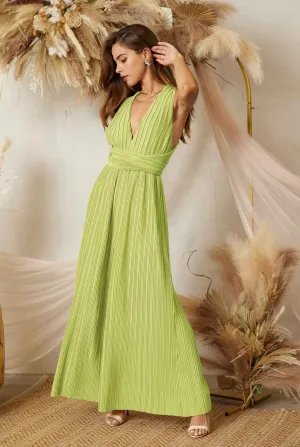 Santorini Jumpsuit (Lime)