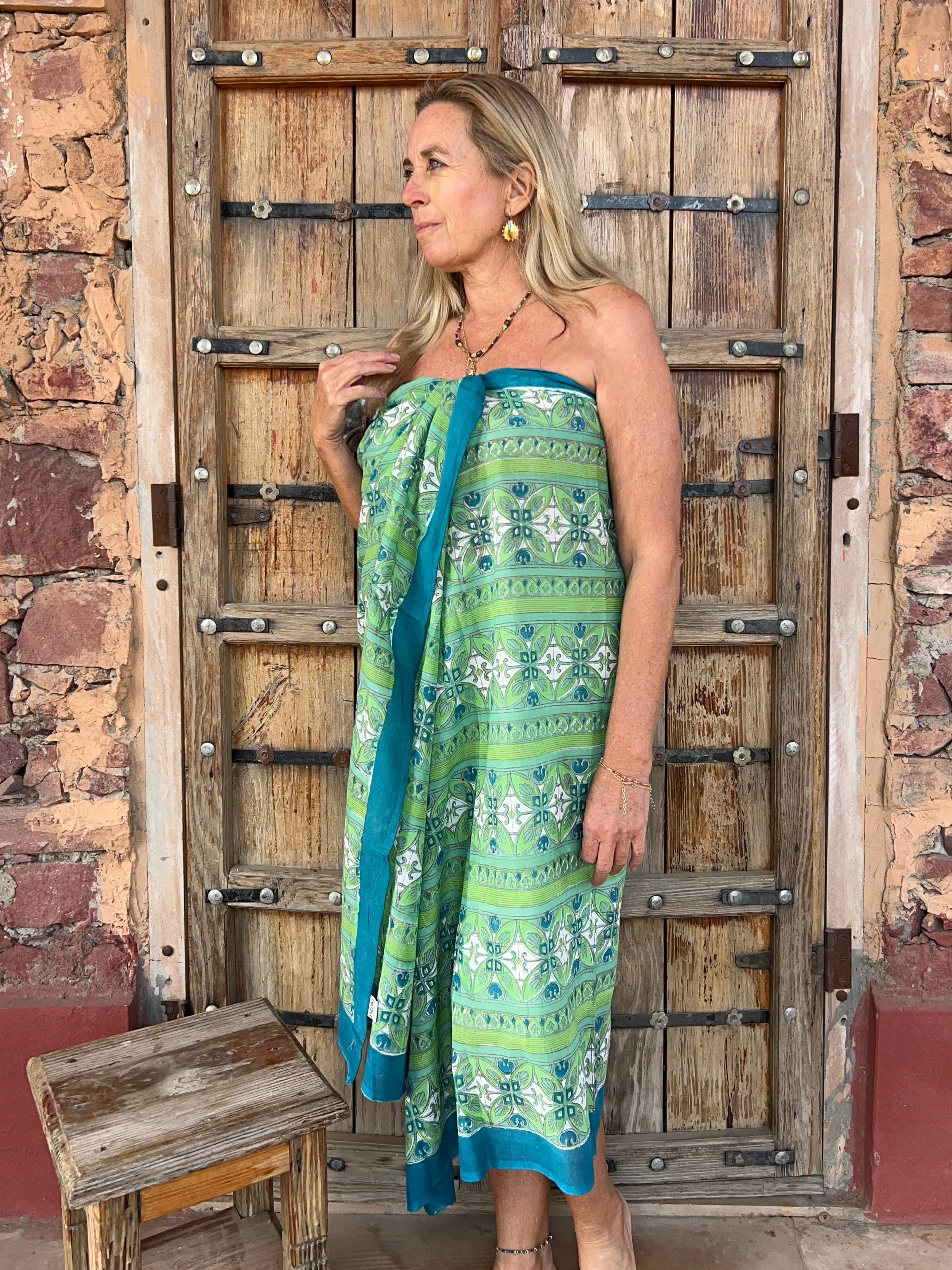 Sarong  , Pareo  , cotton shawl and beach wrap - new collection 2025