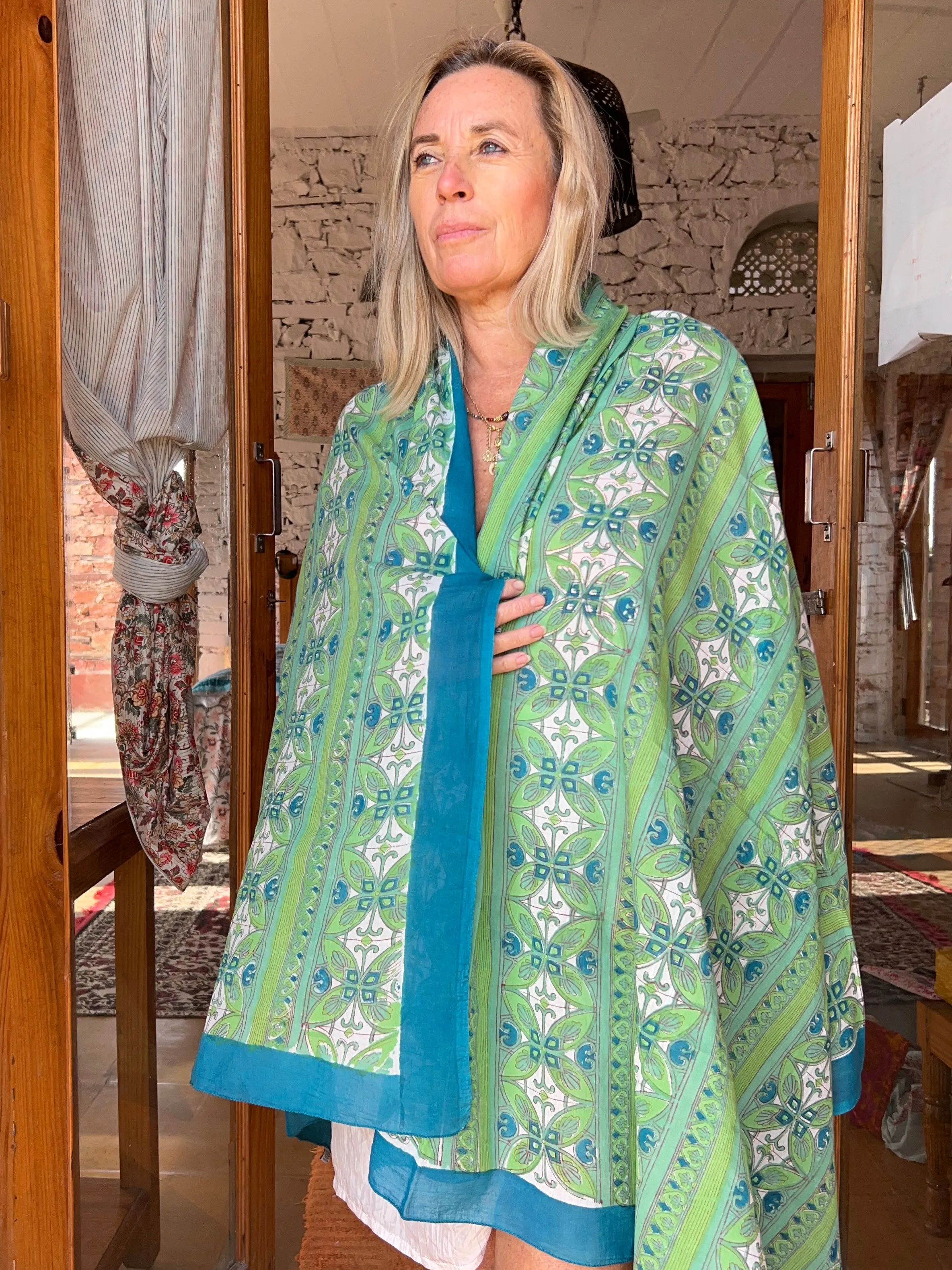 Sarong  , Pareo  , cotton shawl and beach wrap - new collection 2025
