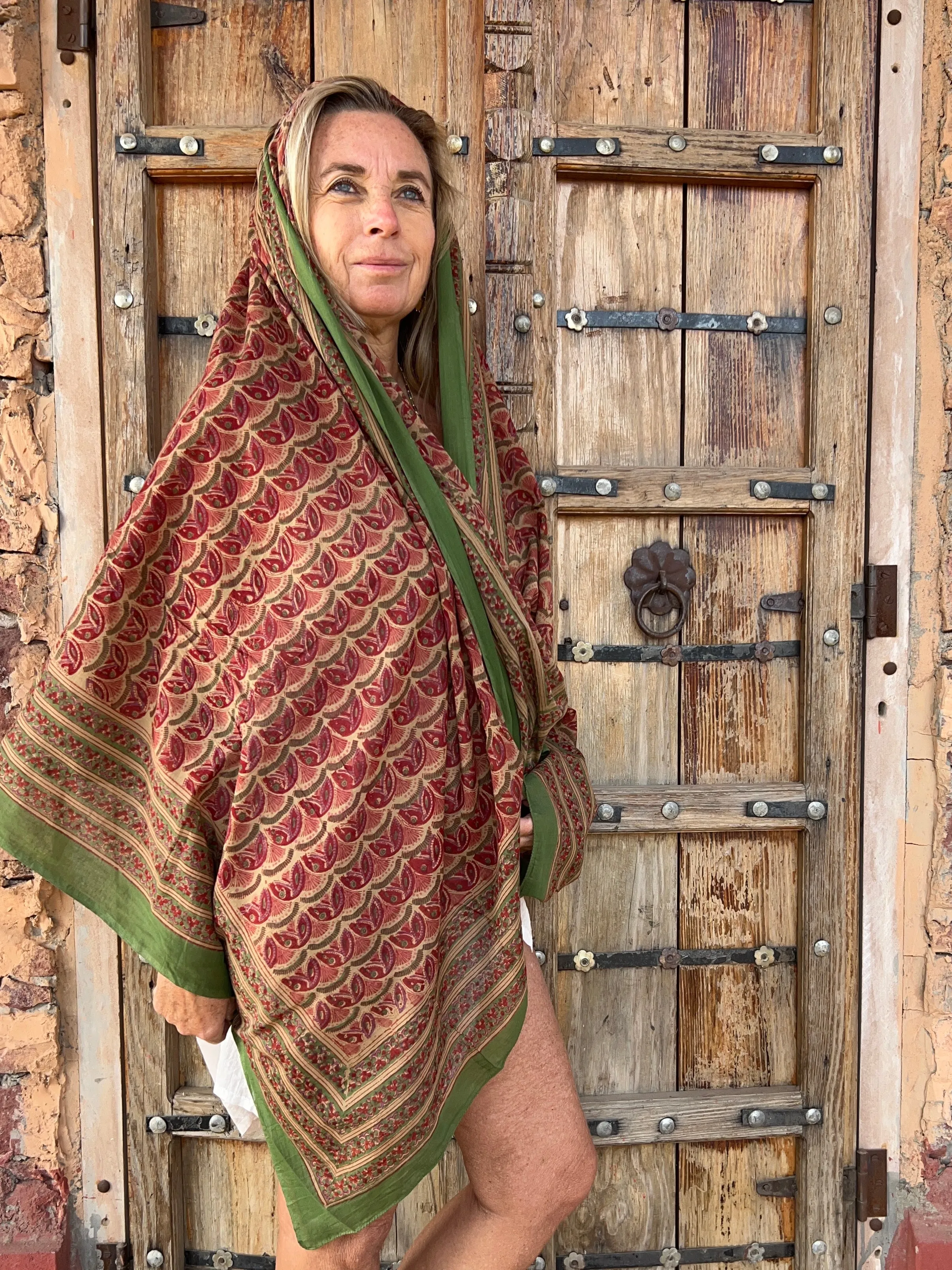 Sarong  , Pareo  , cotton shawl and beach wrap - new collection 2025