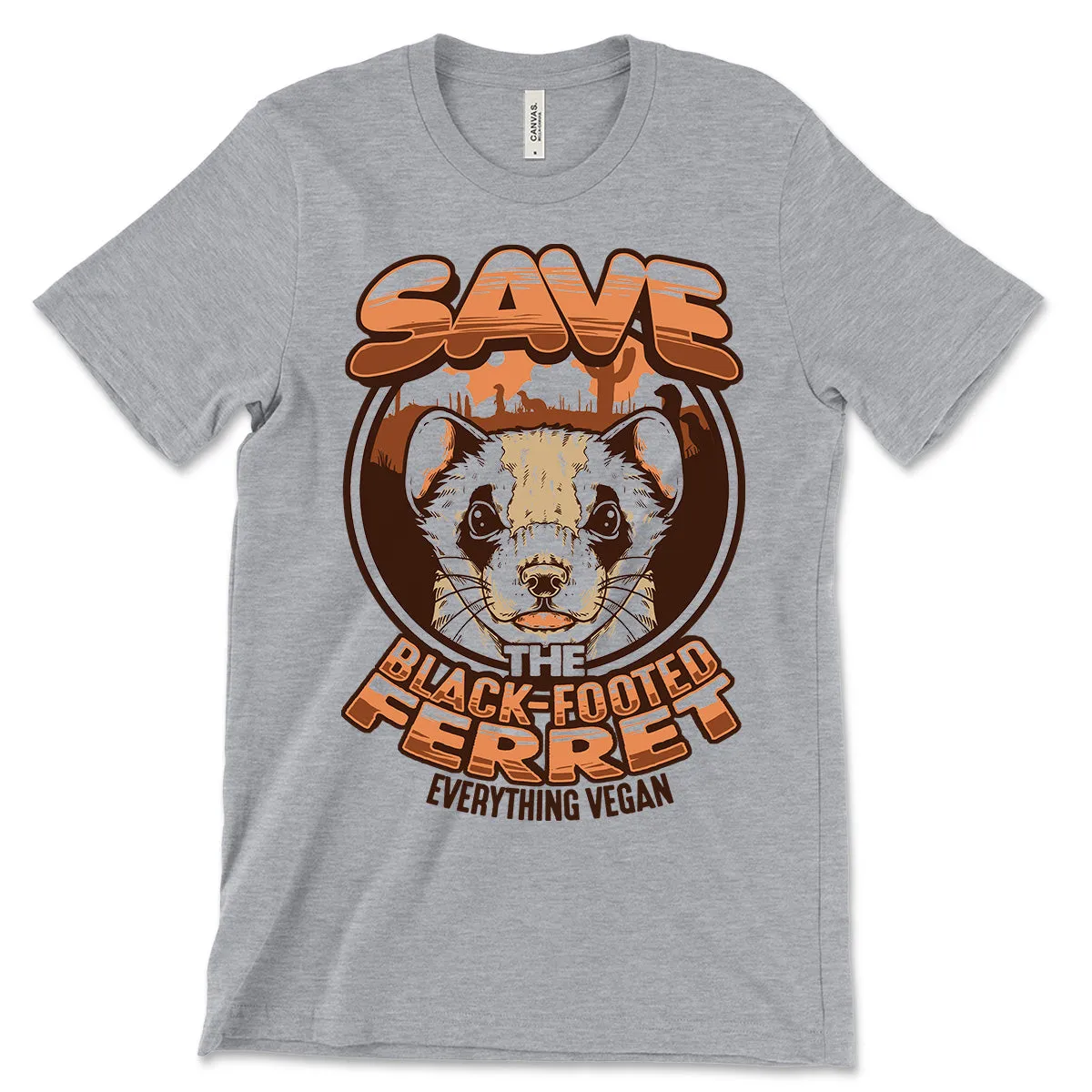 Save The Black Footed Ferret T-Shirt