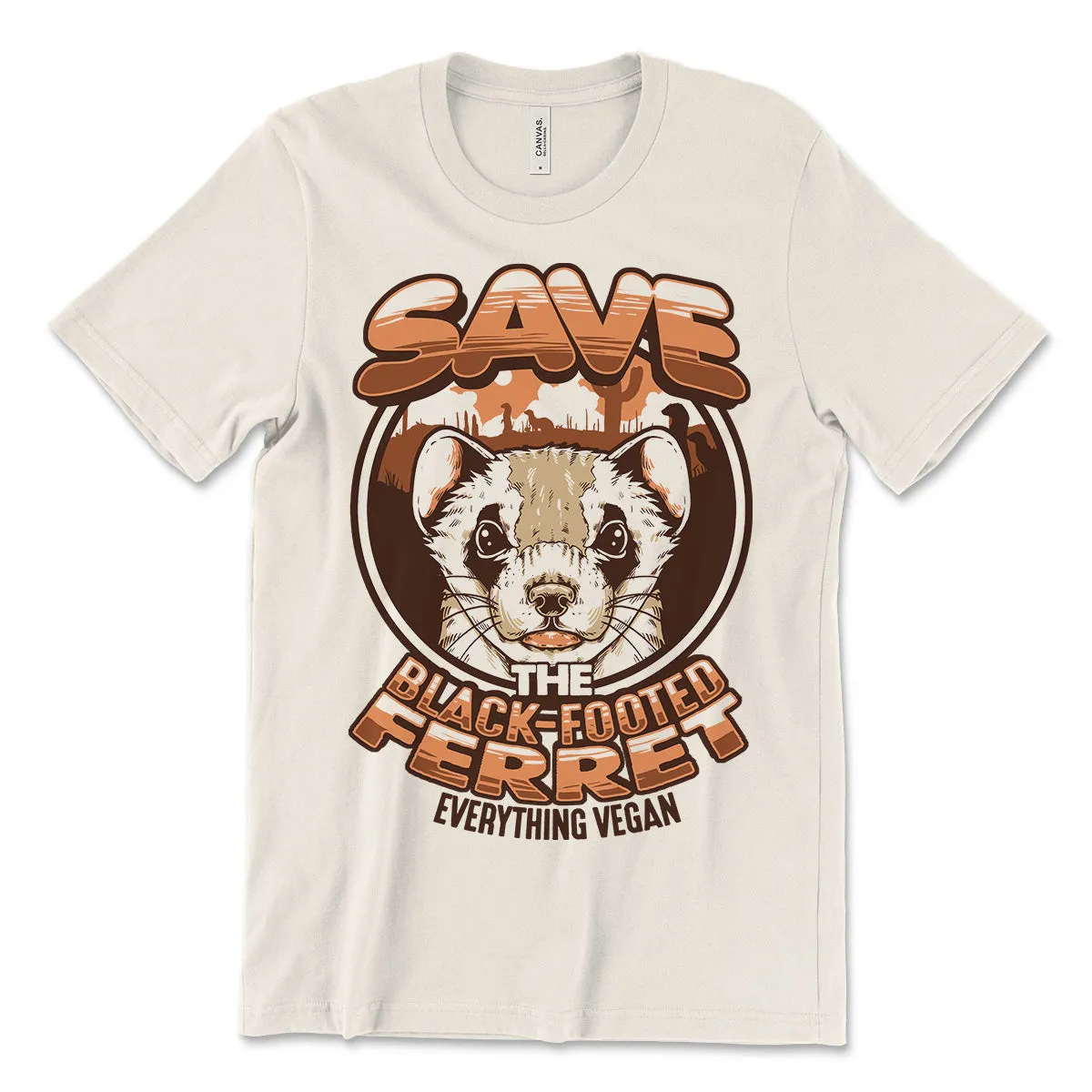 Save The Black Footed Ferret T-Shirt