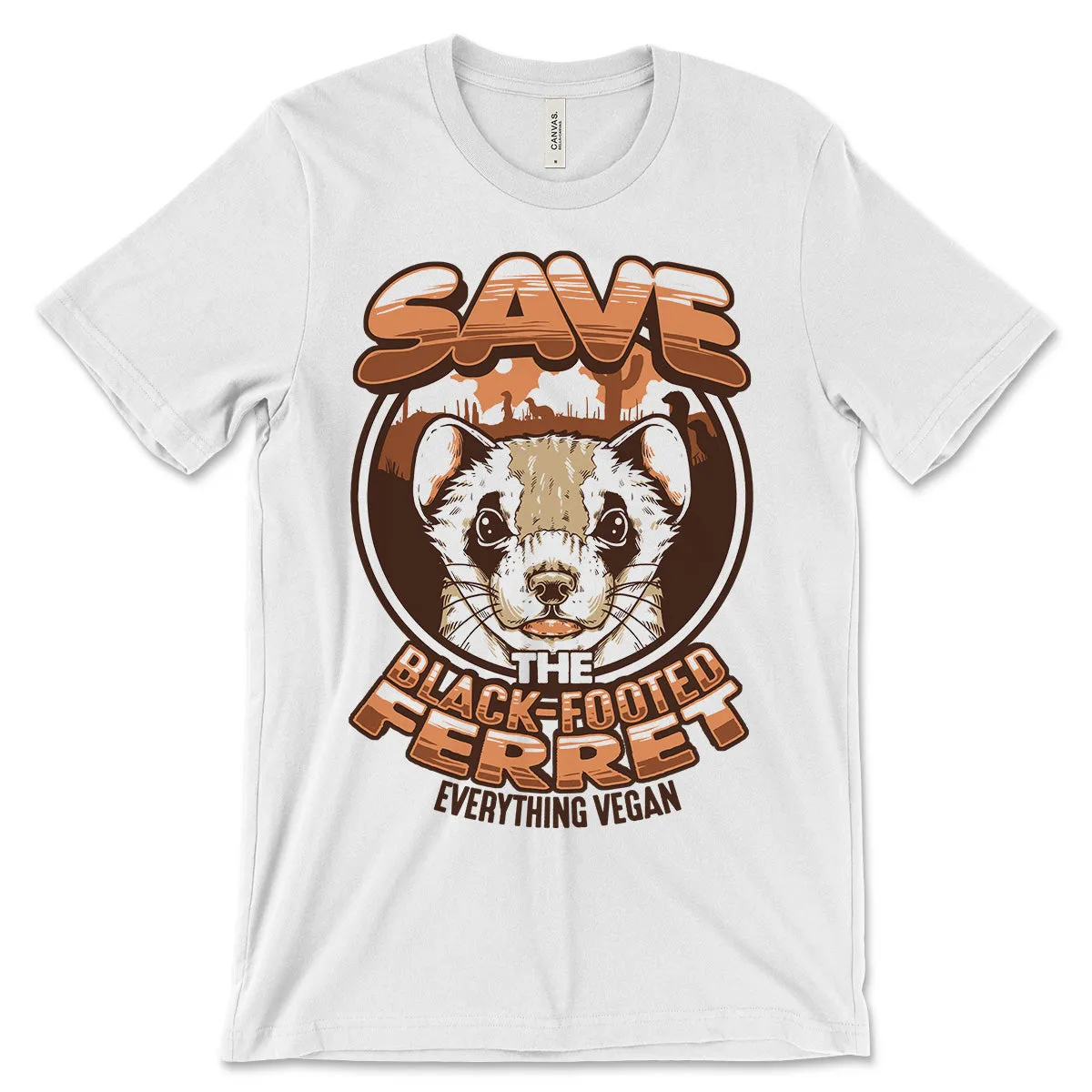 Save The Black Footed Ferret T-Shirt