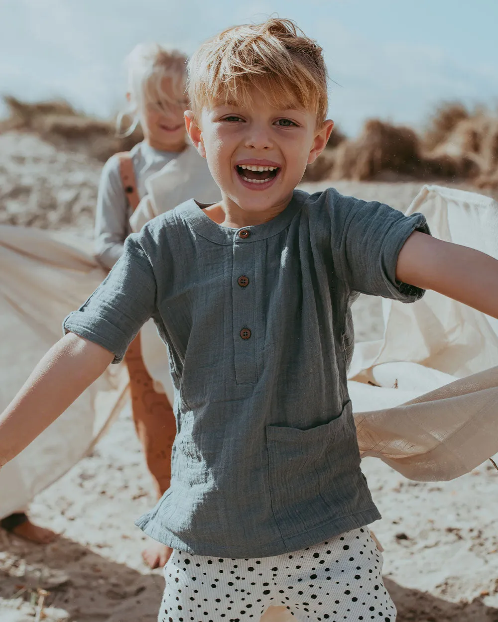 Sea Gauze Shirt