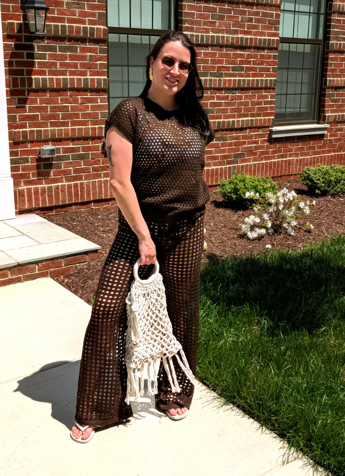 Seaside Blouse, Handcrafted