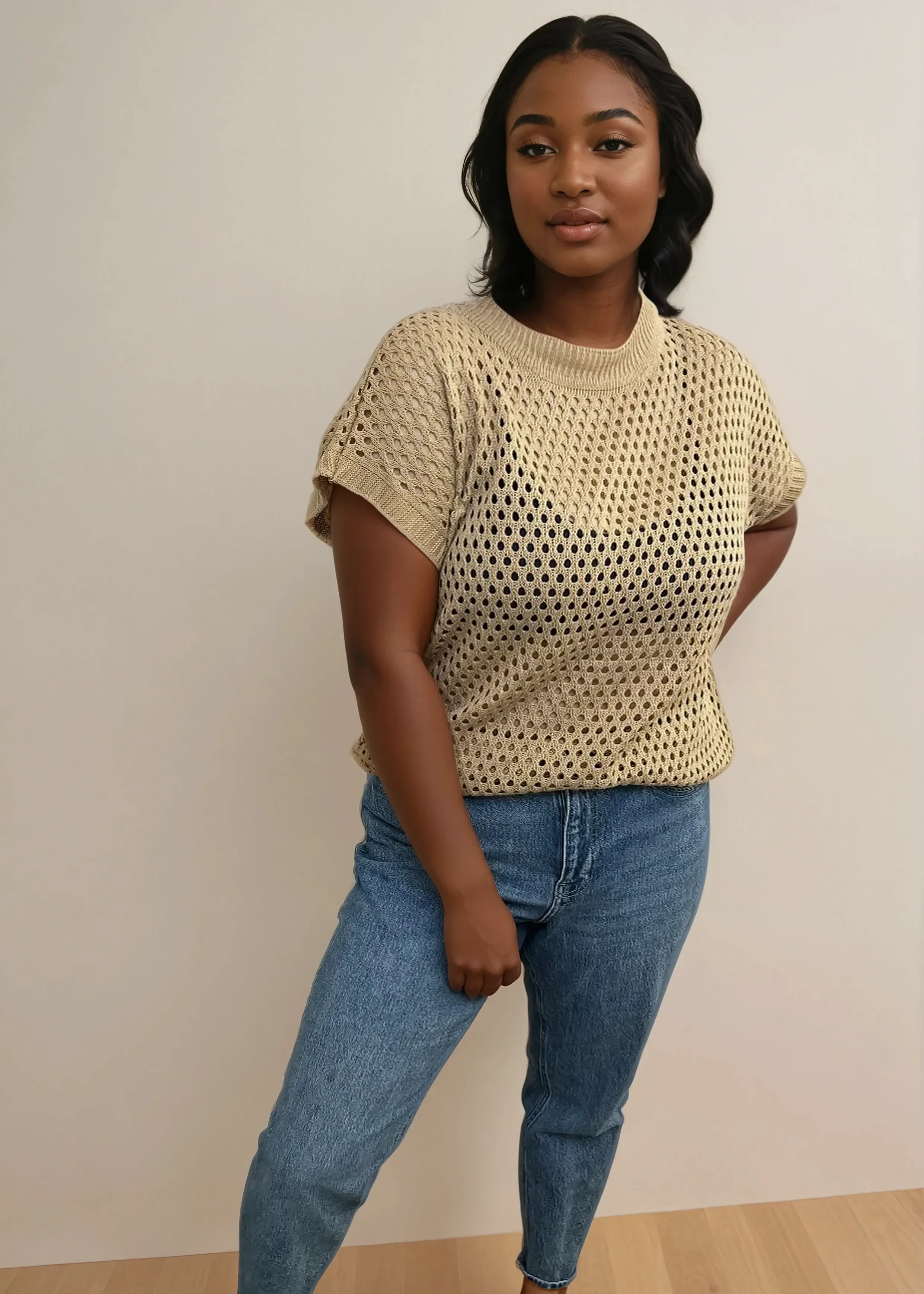 Seaside Blouse, Handcrafted