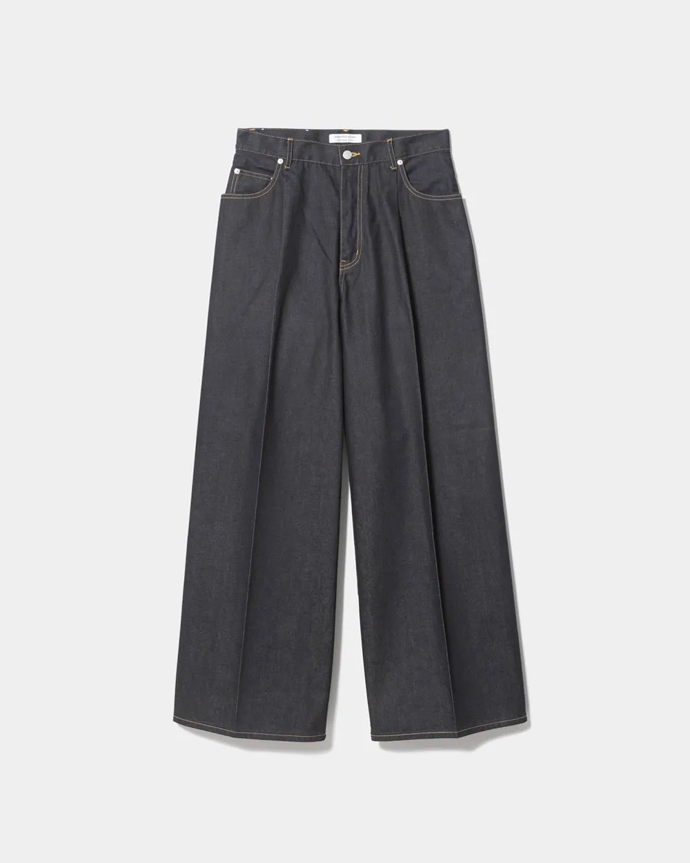 Selvedge Denim Trousers Fit - Indigo