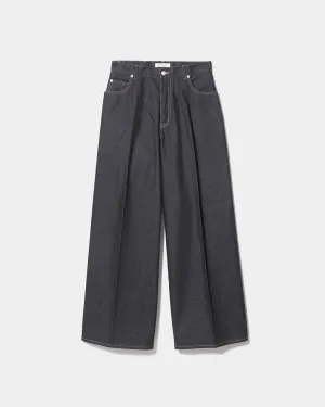 Selvedge Denim Trousers Fit - Indigo