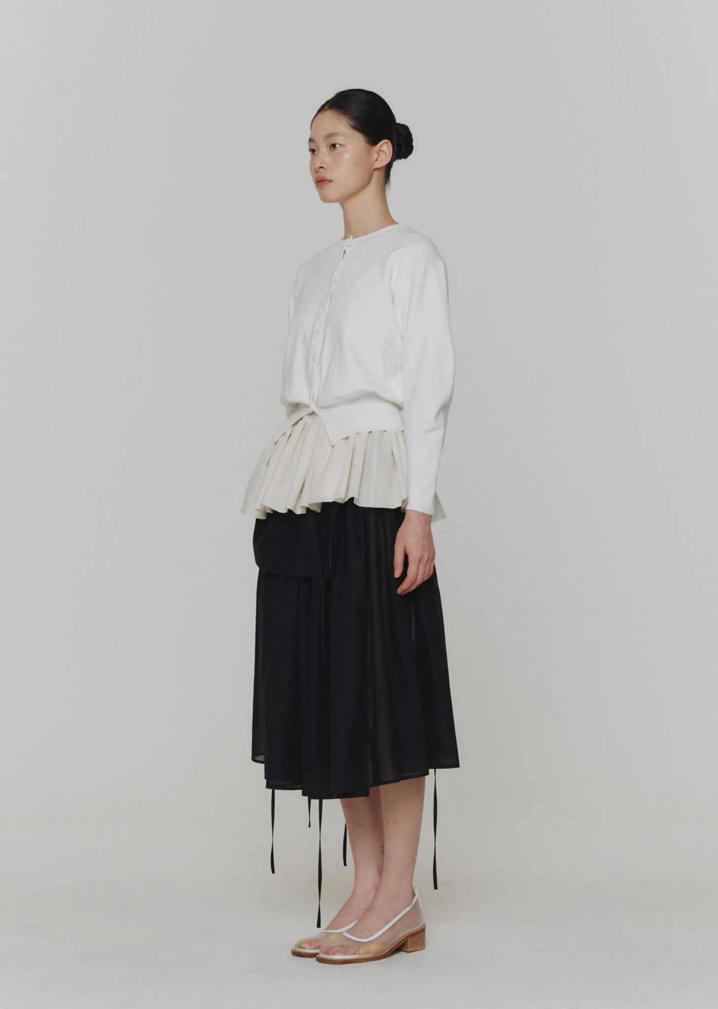 SHORT SLEEVE VOLUME TOP