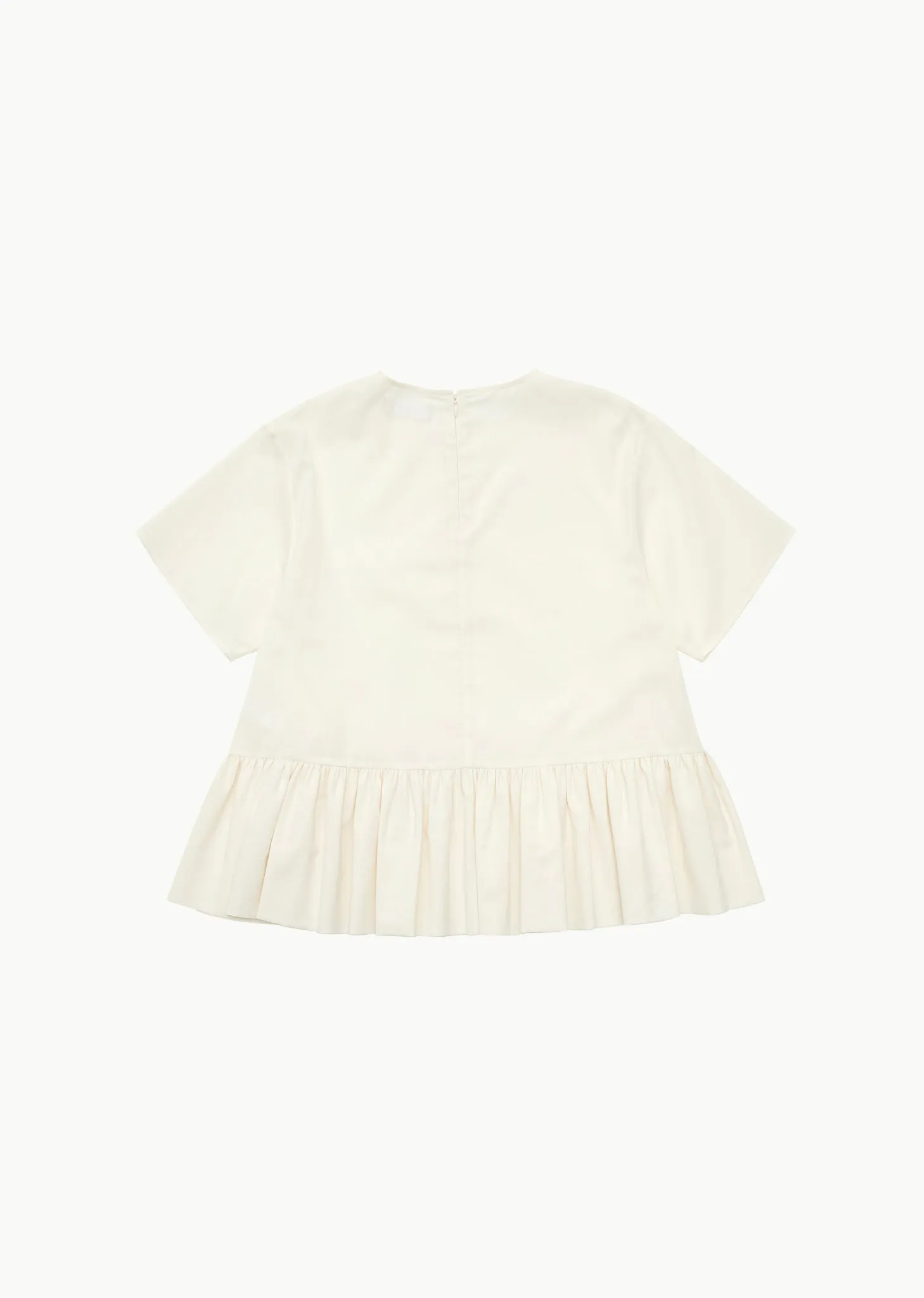 SHORT SLEEVE VOLUME TOP