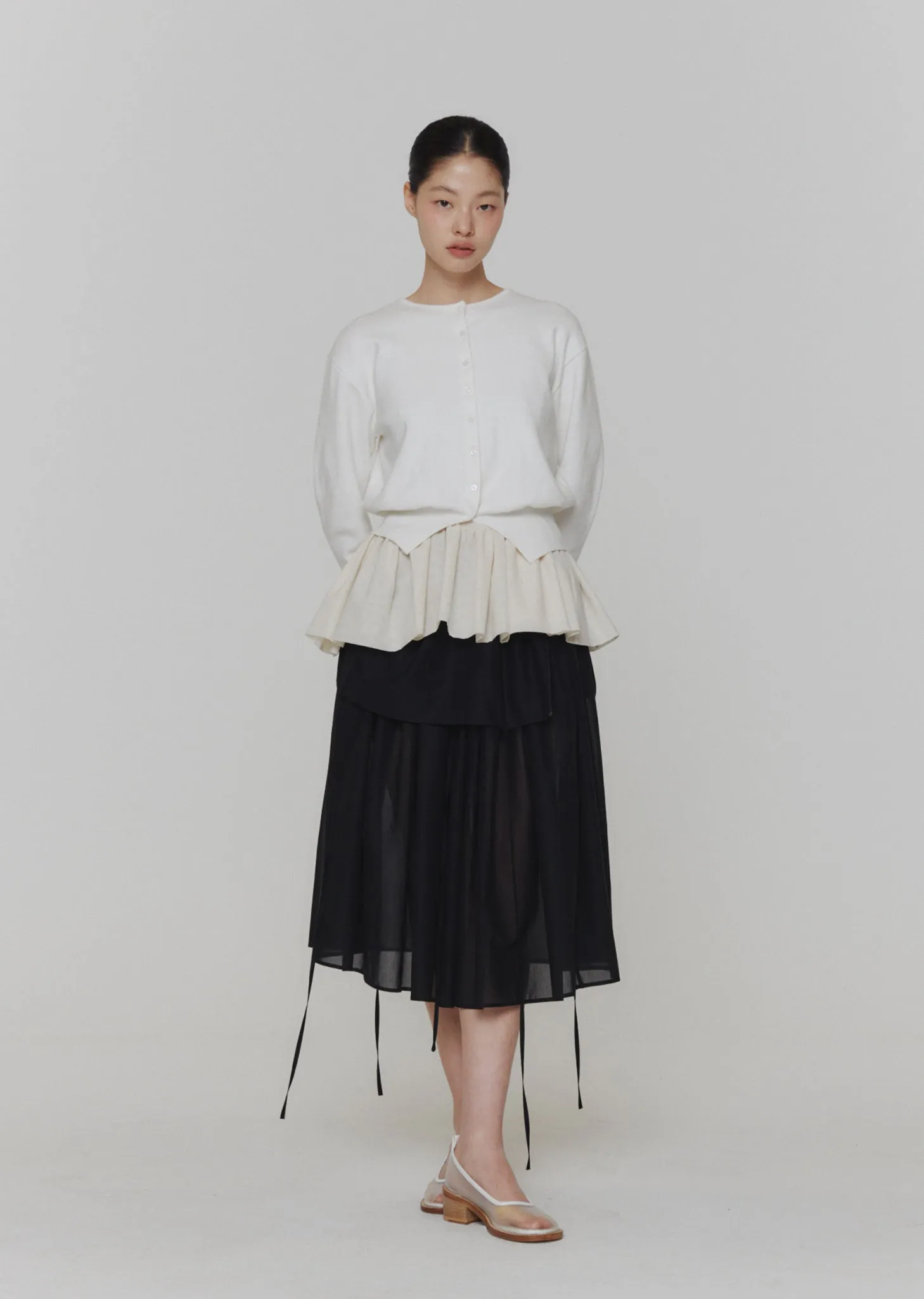 SHORT SLEEVE VOLUME TOP