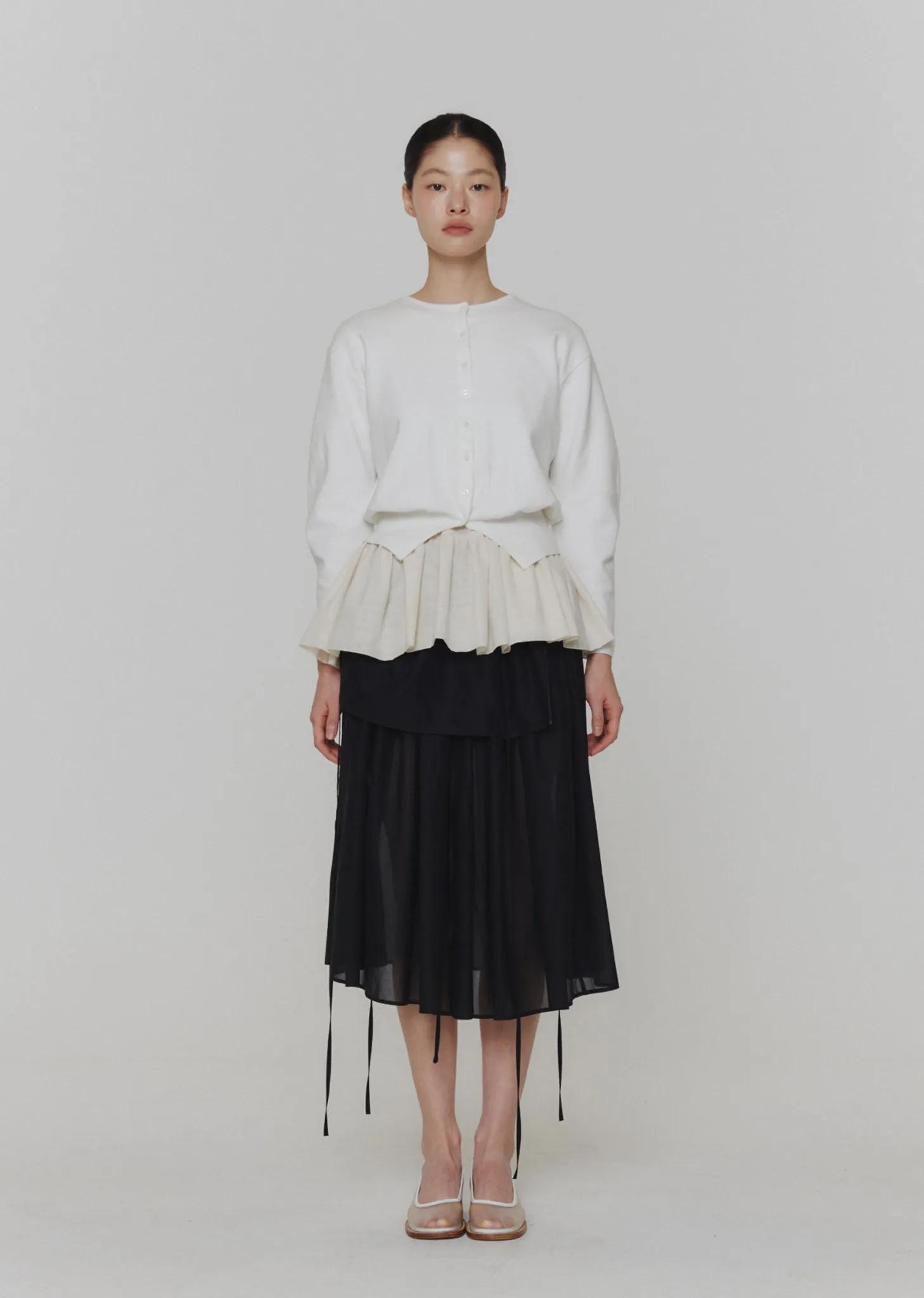 SHORT SLEEVE VOLUME TOP