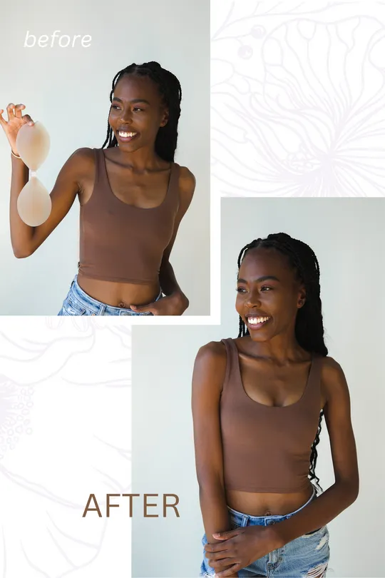 SILICONE STICK-ON BRA BY BOOB-EEZ®