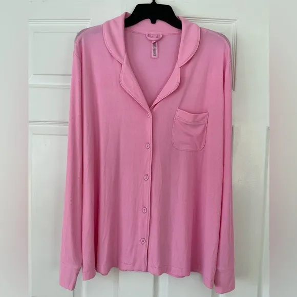 SKIMS Soft Lounge Sleep Shirt | Bubblegum | Size L