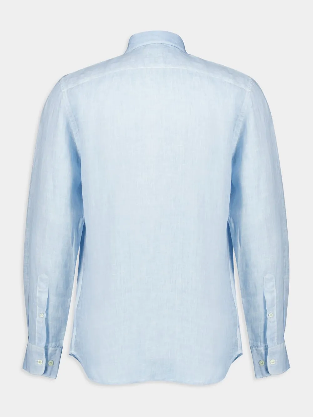 Sky Blue Linen Shirt