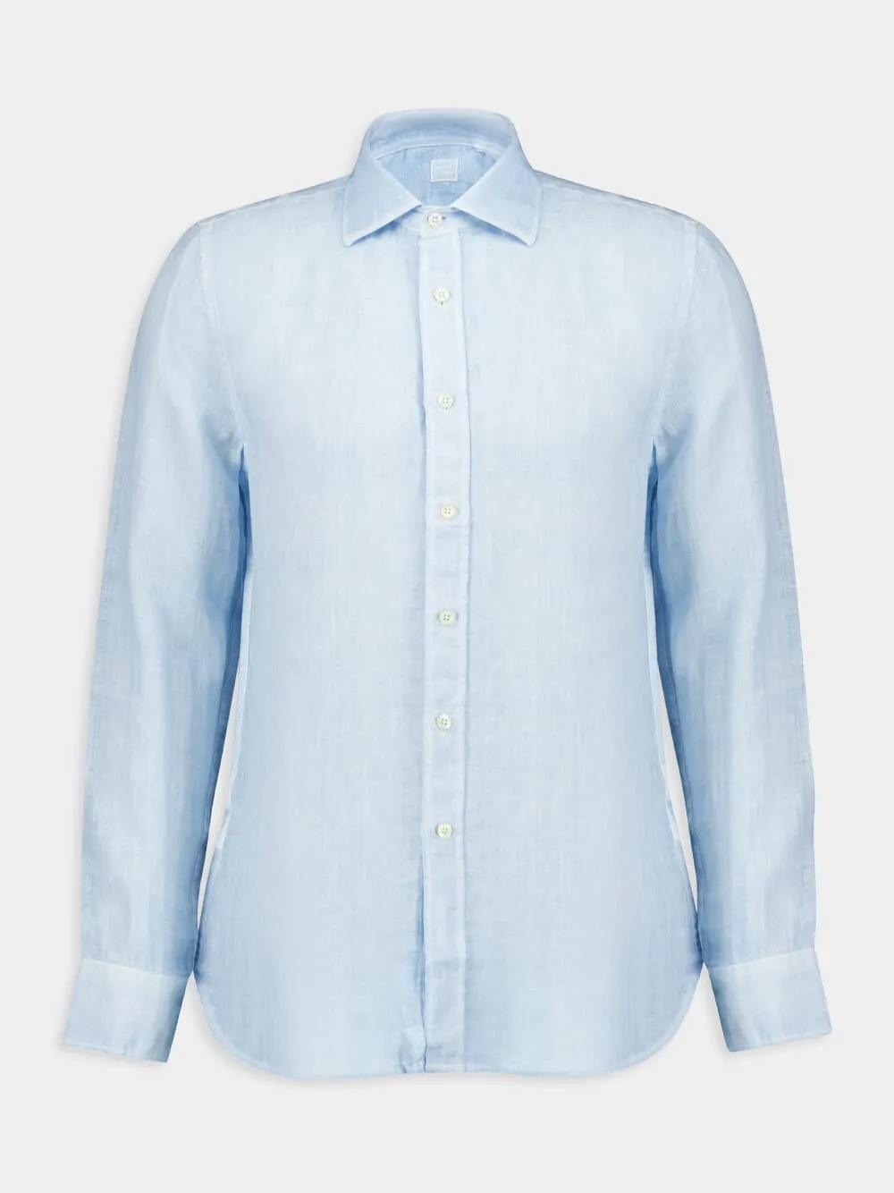 Sky Blue Linen Shirt