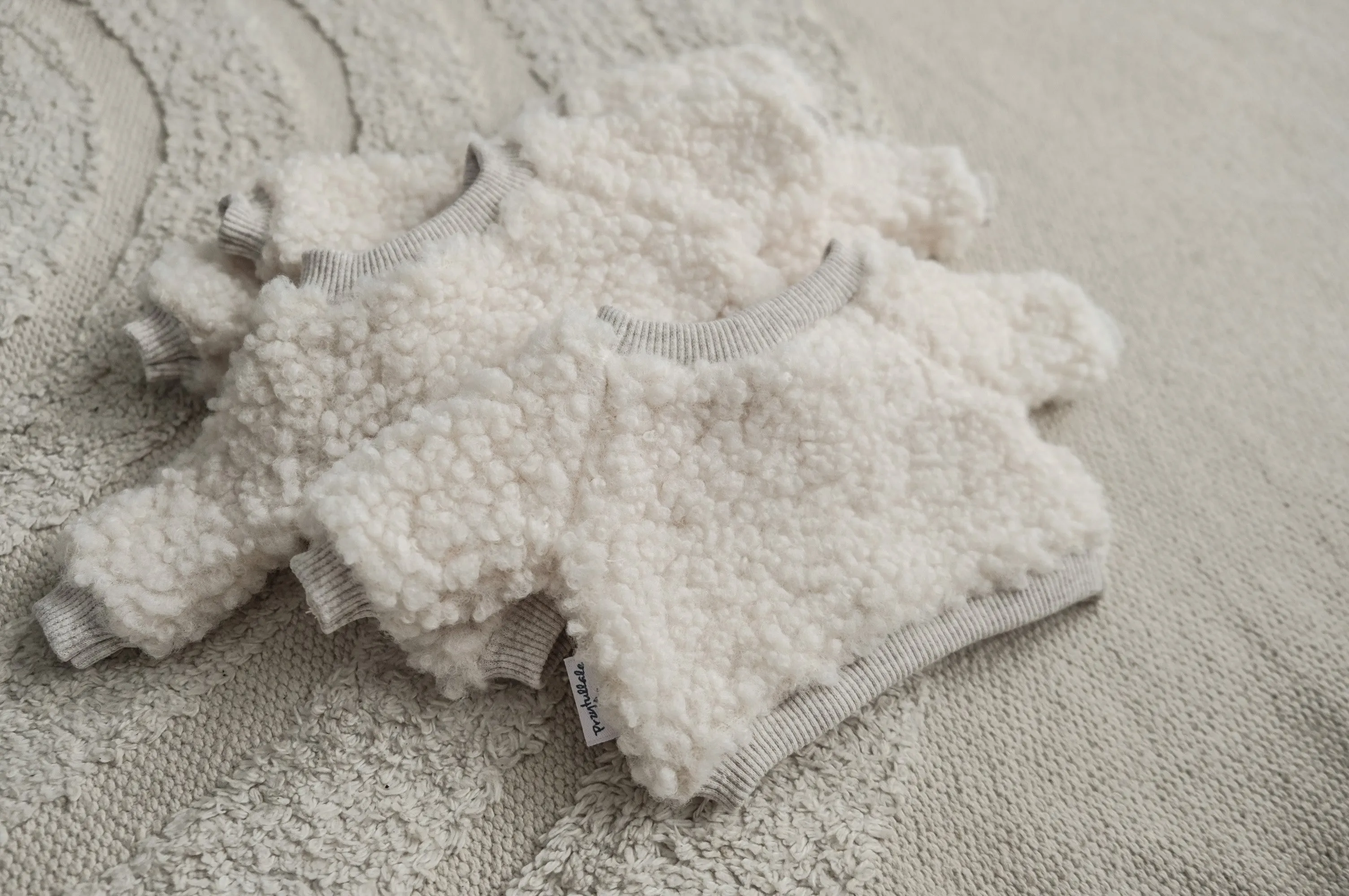 softest teddy sweater and legging set for doll