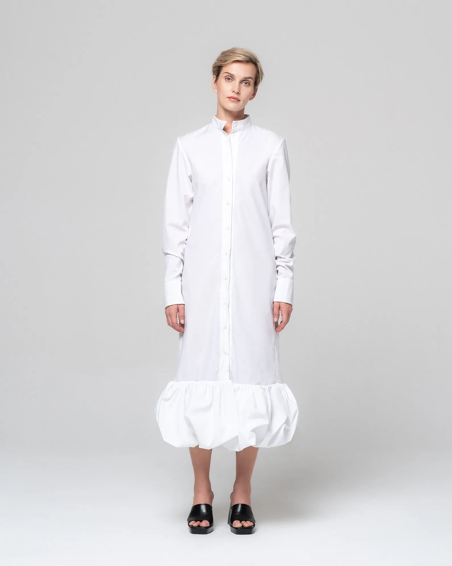 SOLA WHITE SHIRT DRESS