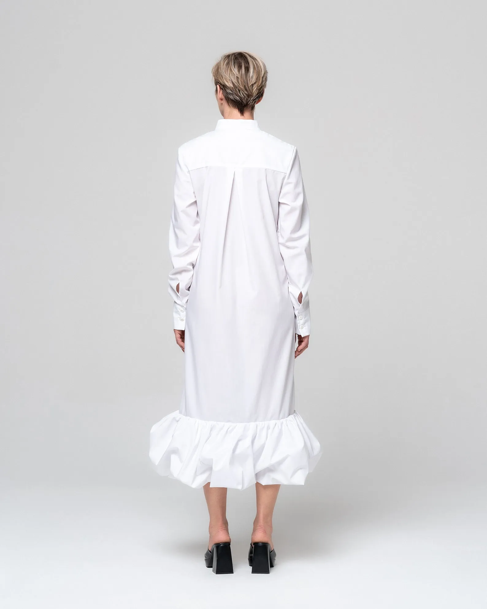 SOLA WHITE SHIRT DRESS