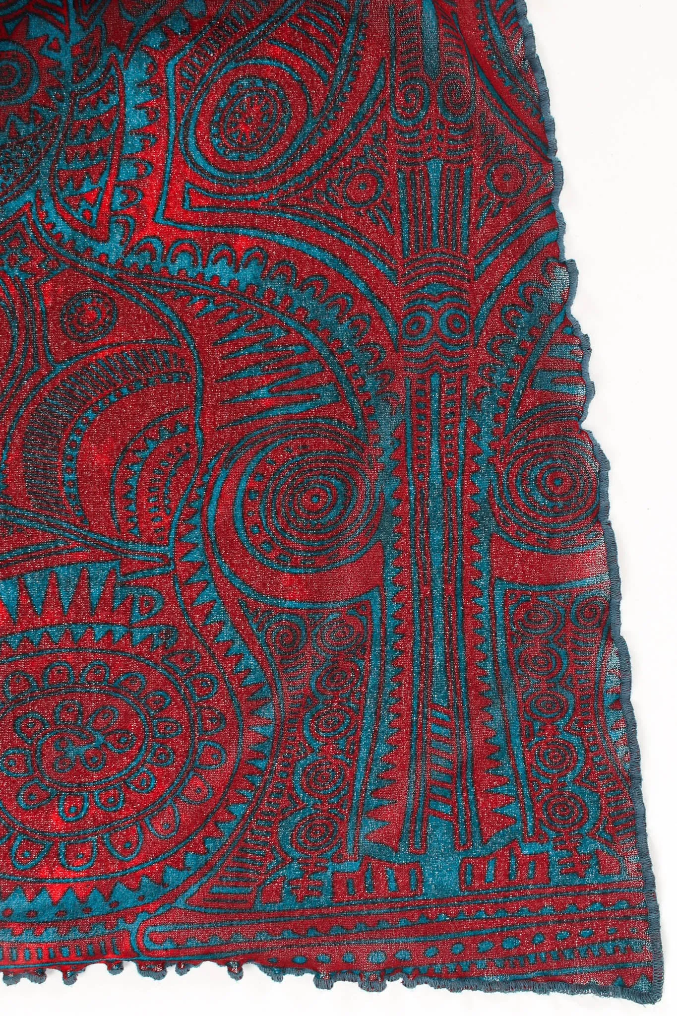 Soleil Tribal Mask Shawl & Dress Set