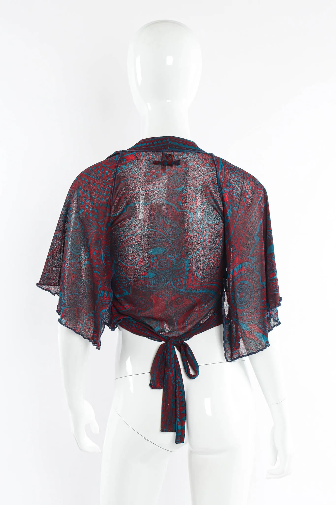 Soleil Tribal Mask Shawl & Dress Set