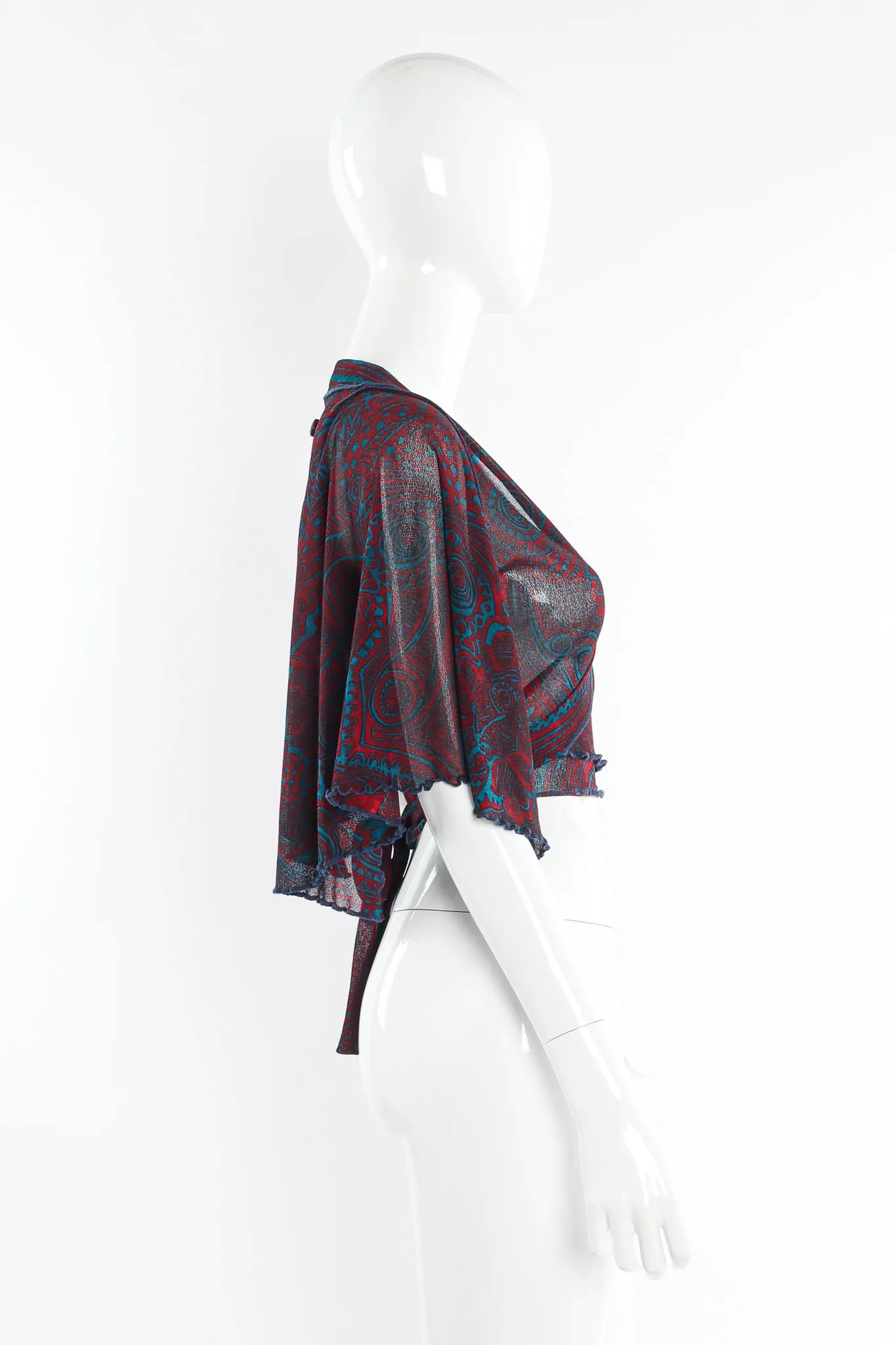 Soleil Tribal Mask Shawl & Dress Set