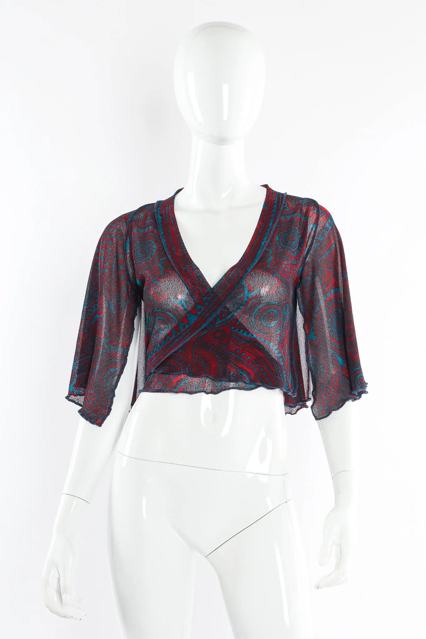 Soleil Tribal Mask Shawl & Dress Set