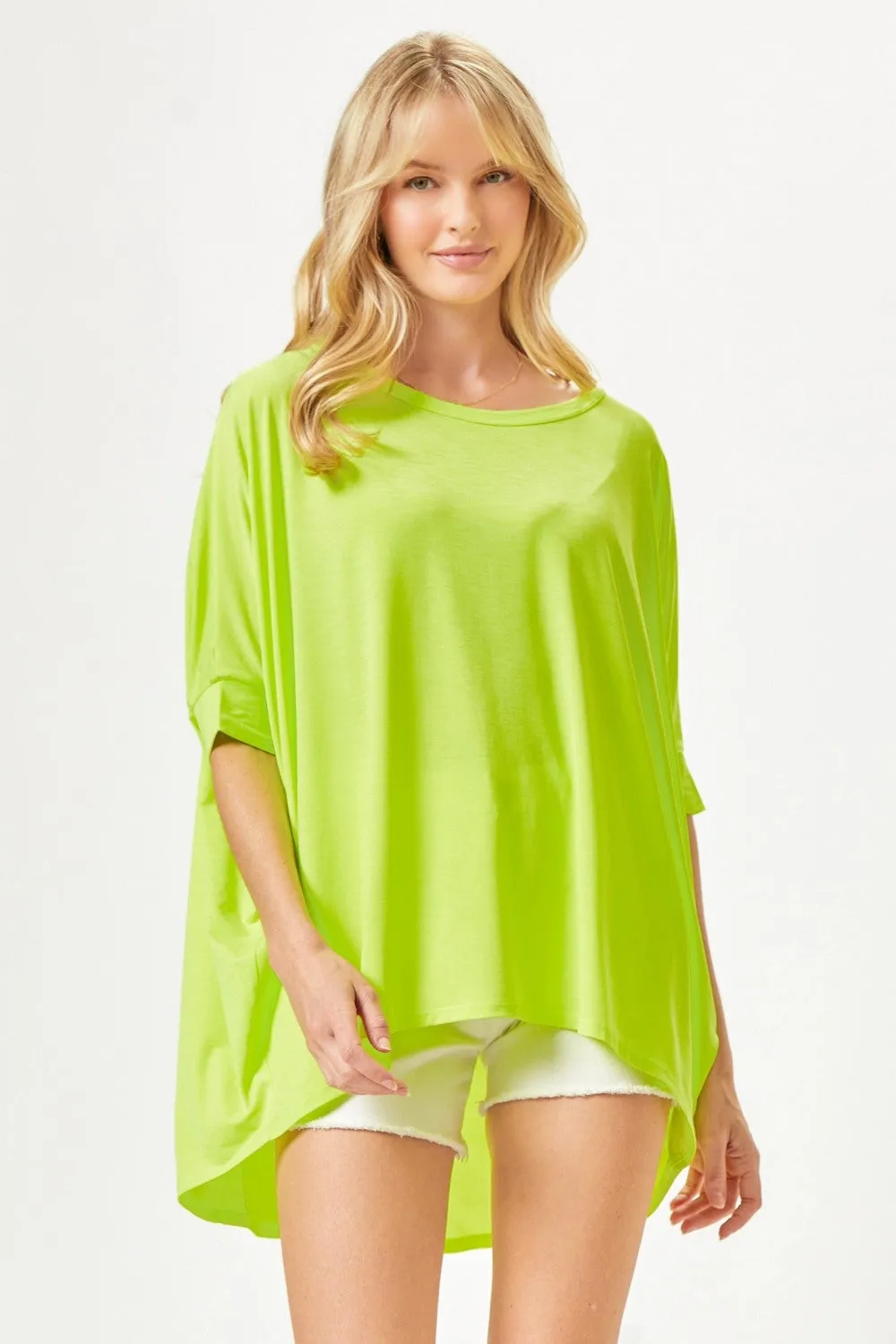 Solid Dolman Dear Scarlett Blouse