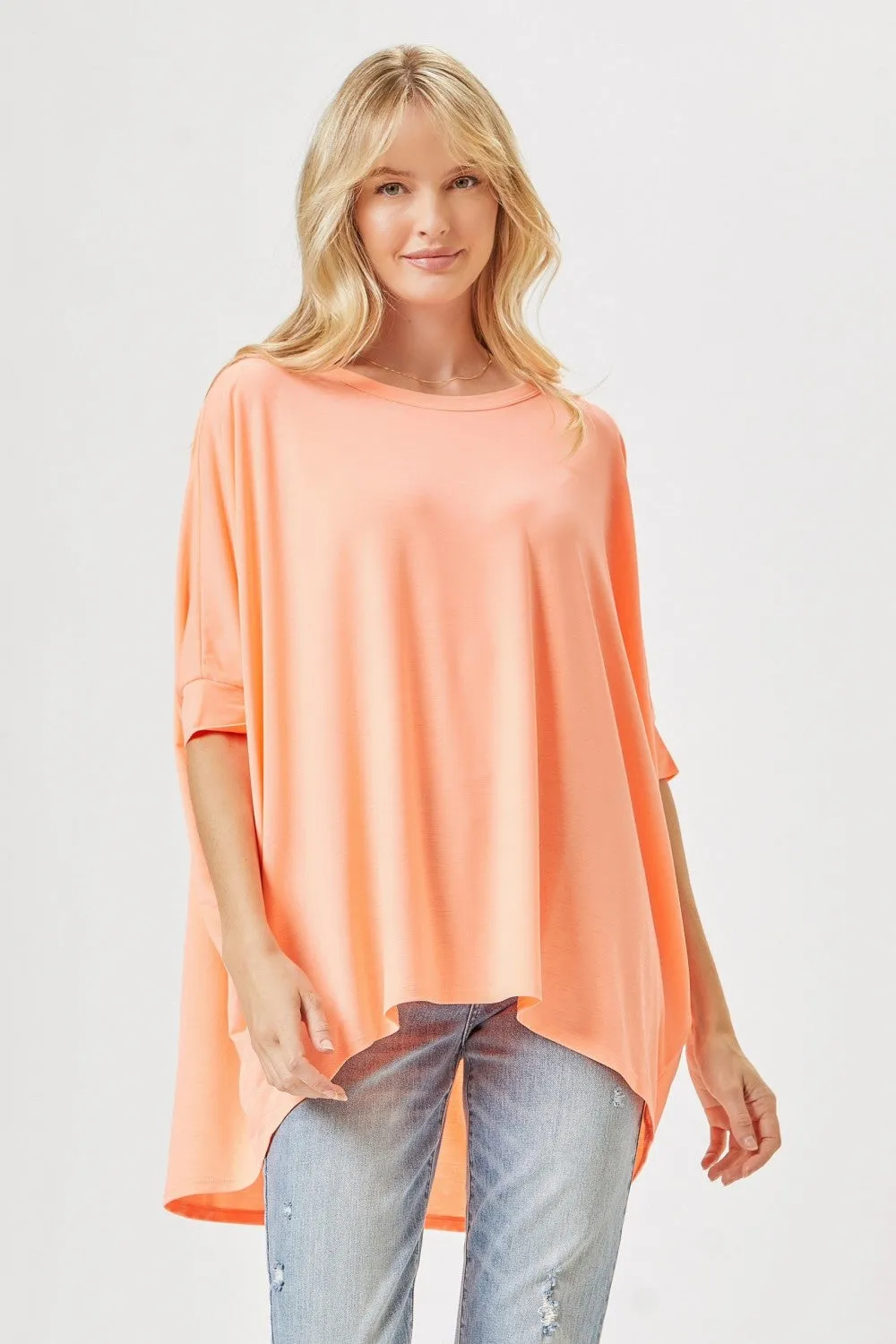 Solid Dolman Dear Scarlett Blouse