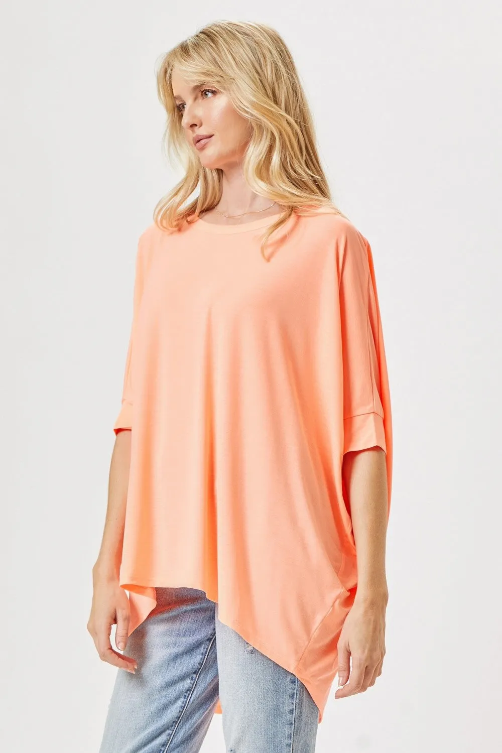 Solid Dolman Dear Scarlett Blouse