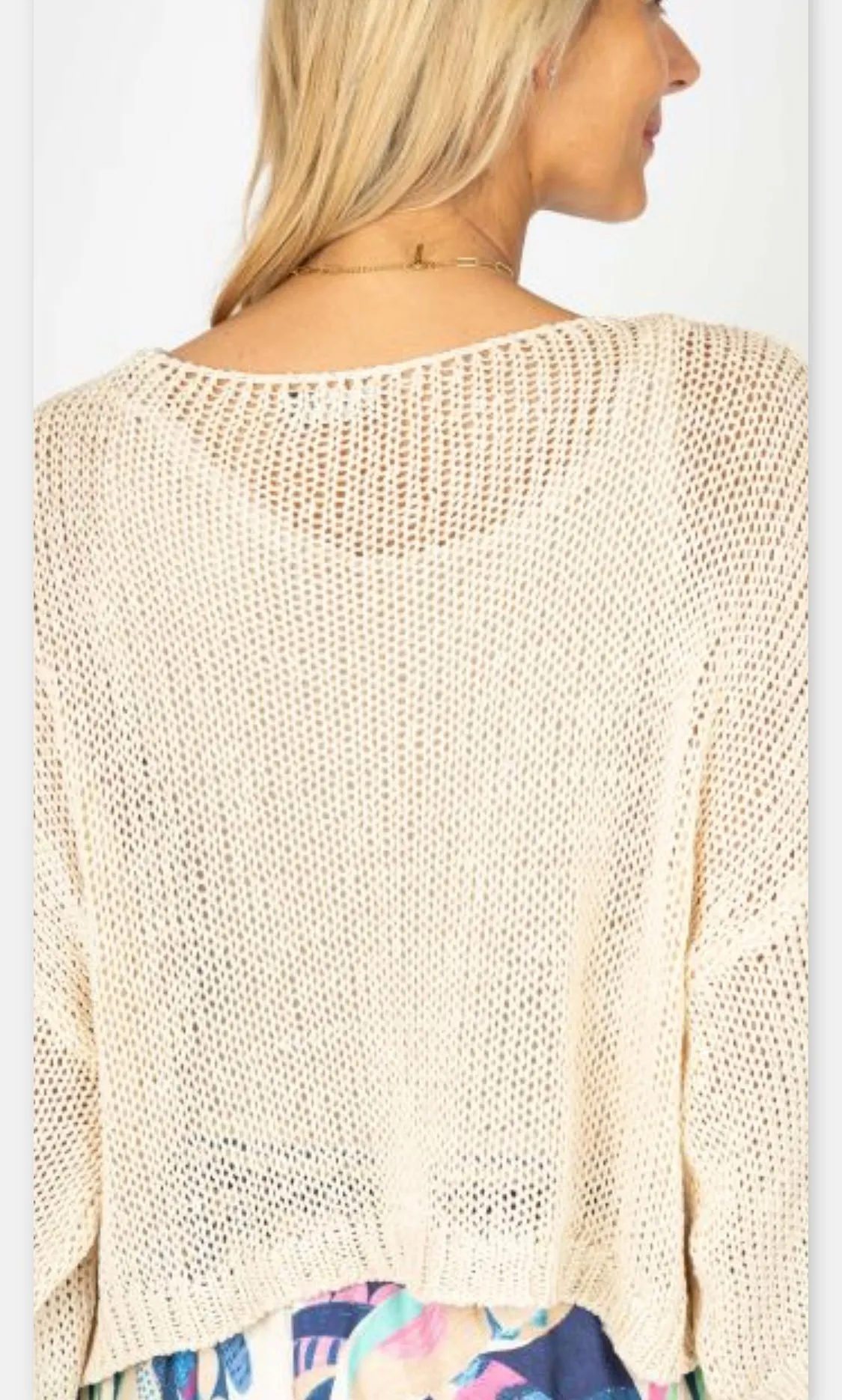 Solid Knit Top – Made in Italy