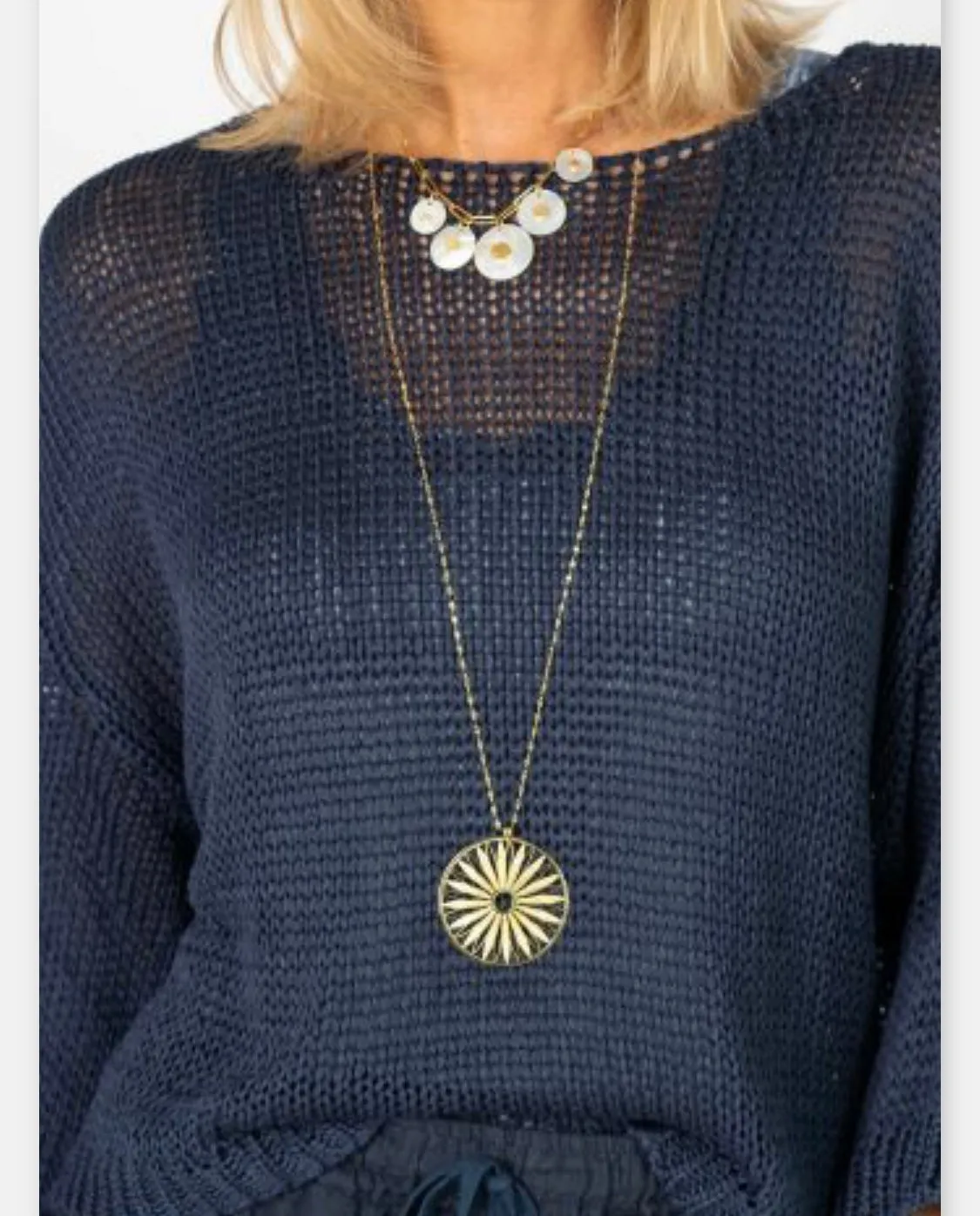 Solid Knit Top – Made in Italy