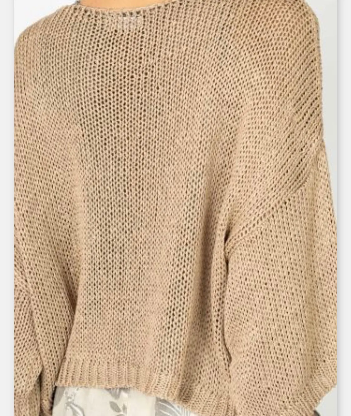Solid Knit Top – Made in Italy