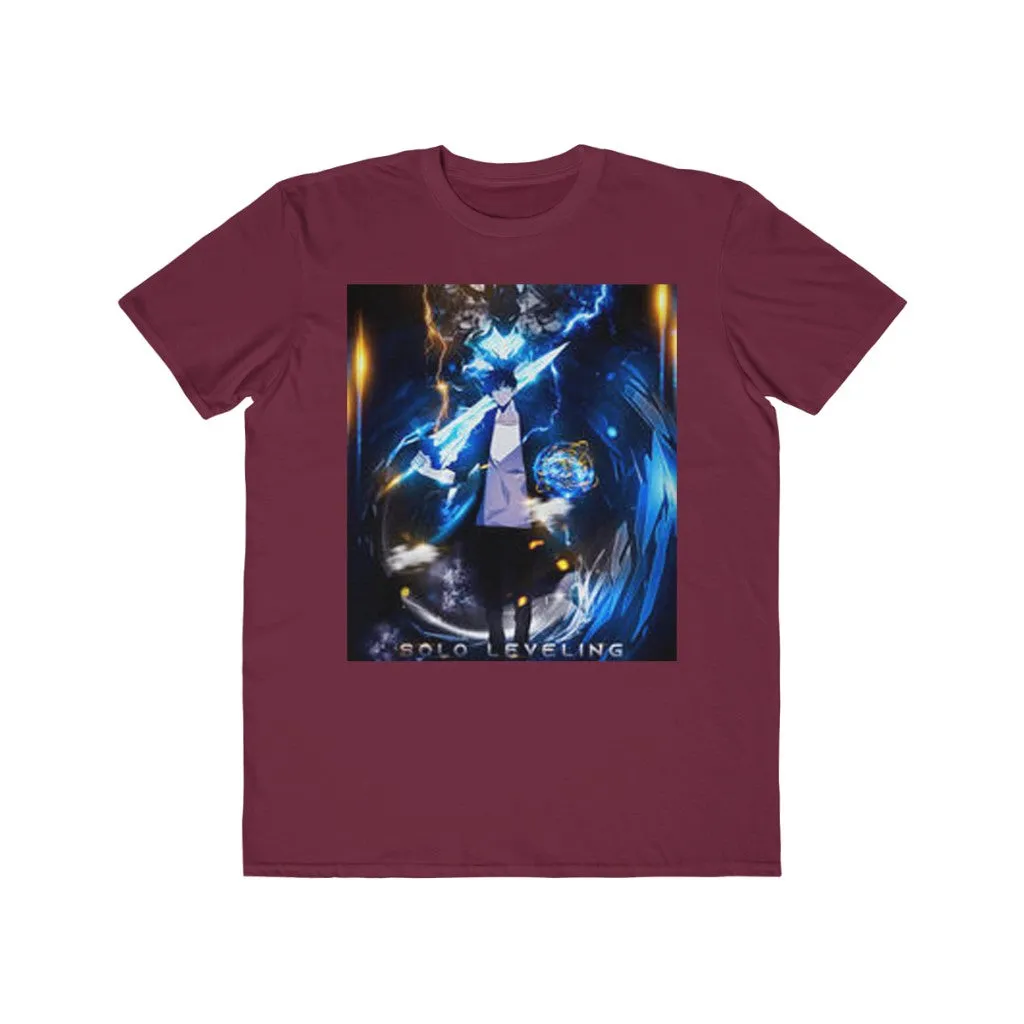 Solo Leveling Sung Jin-Woo And Igris Men's Lightweight Fashion T-Shirt