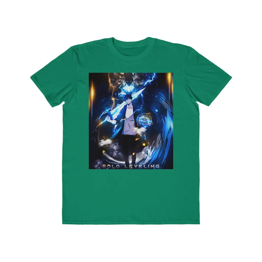 Solo Leveling Sung Jin-Woo And Igris Men's Lightweight Fashion T-Shirt
