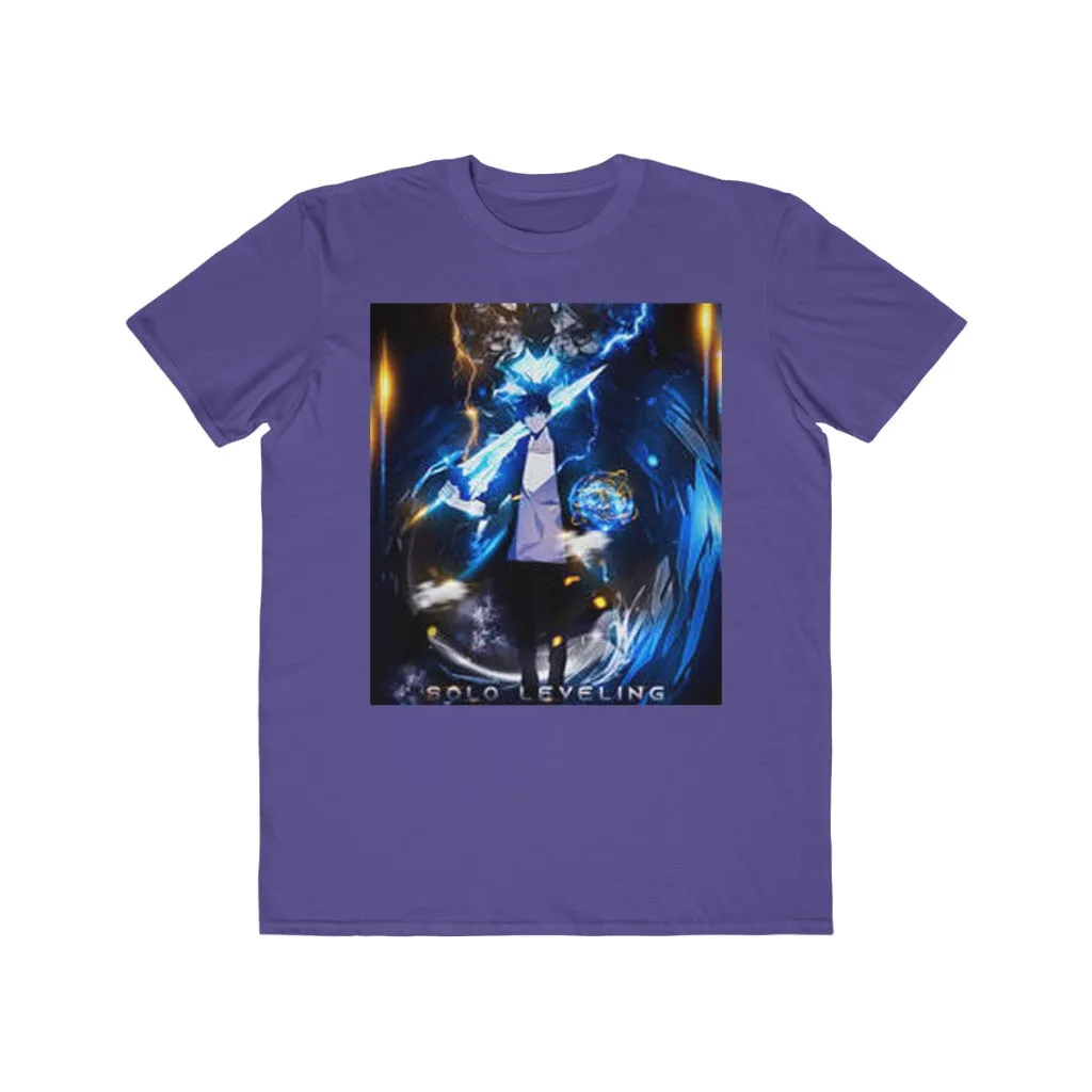 Solo Leveling Sung Jin-Woo And Igris Men's Lightweight Fashion T-Shirt