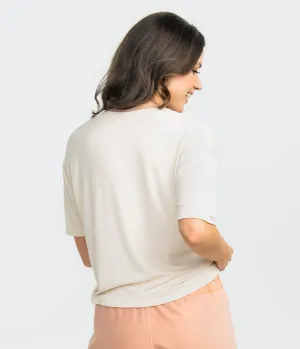 Southern Shirt Beachcomber Top - Off White