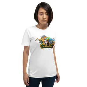 Splinterlands Logo (  Characters) Short-Sleeve Unisex T-Shirt