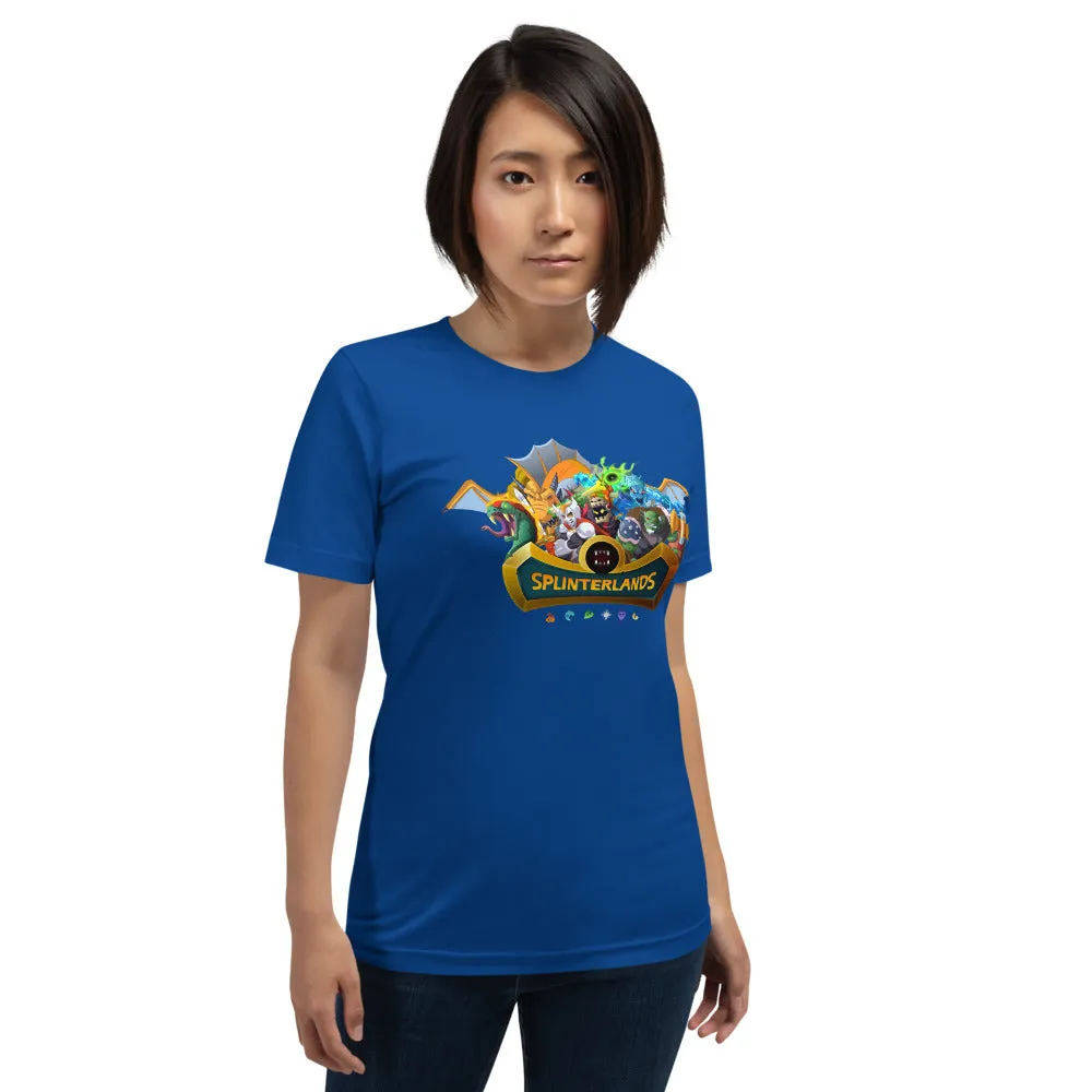 Splinterlands Logo (  Characters) Short-Sleeve Unisex T-Shirt
