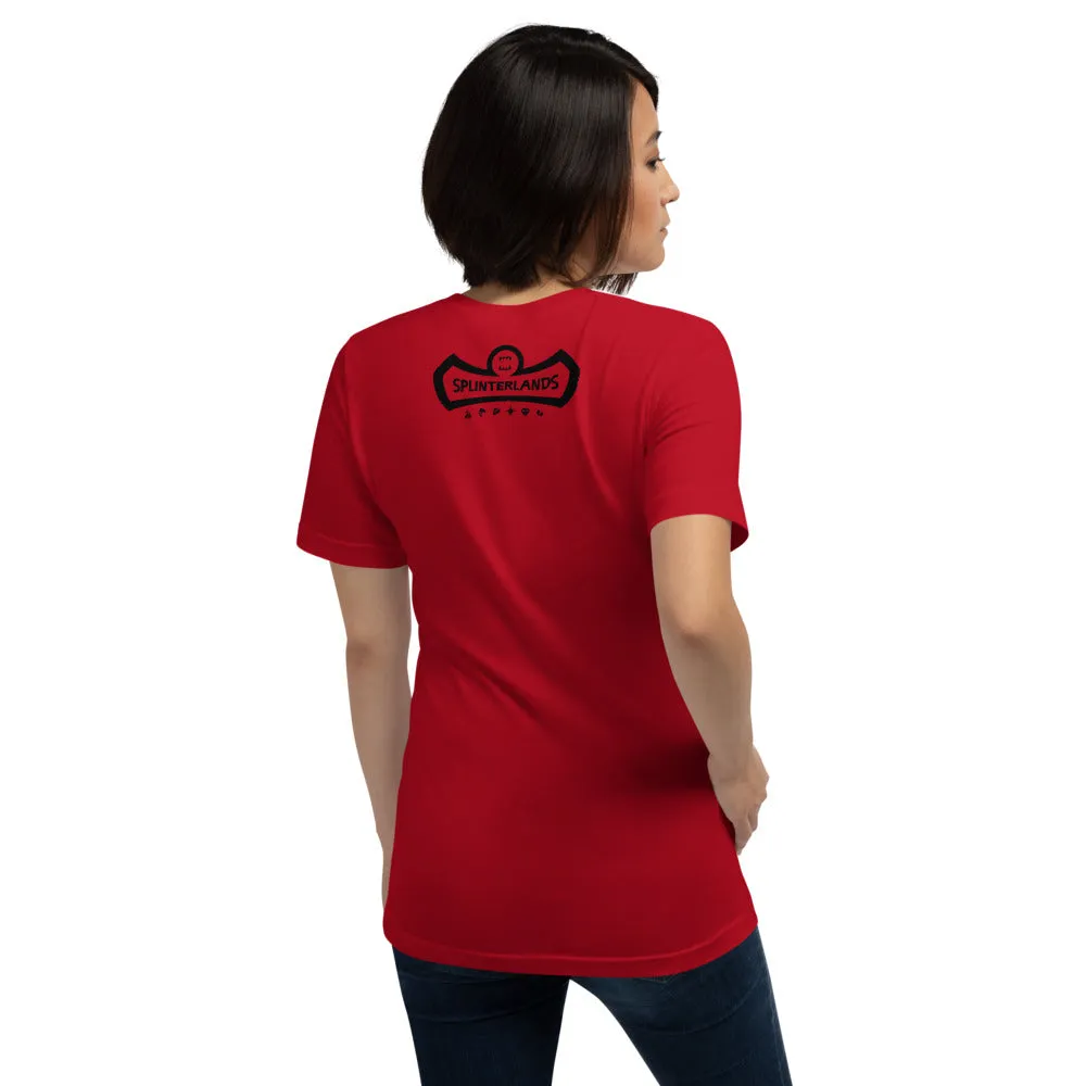 Splinterlands Logo (  Characters) Short-Sleeve Unisex T-Shirt
