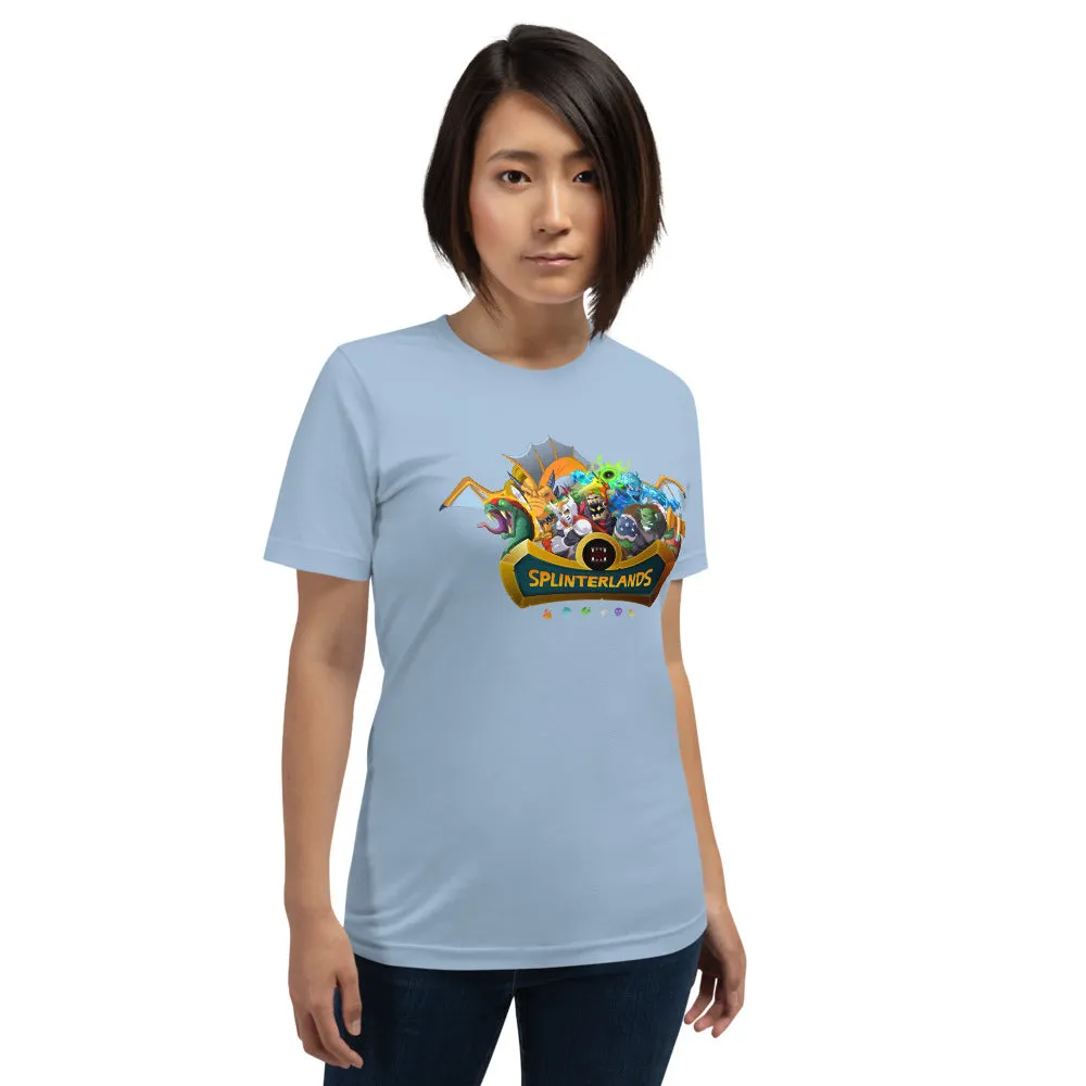 Splinterlands Logo (  Characters) Short-Sleeve Unisex T-Shirt