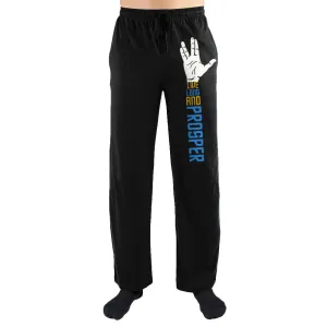 Spock Hand Live Long And Prosper Men's Lounge Pants